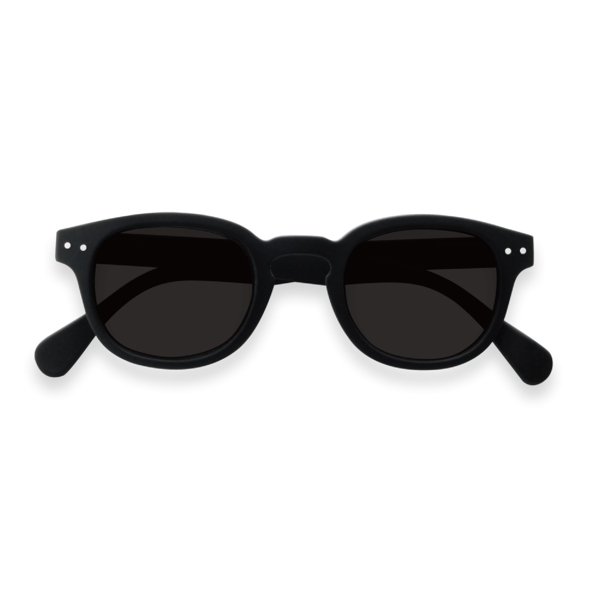 SUNGLASS IZIPIZI #C BLACK / Gray Lenses