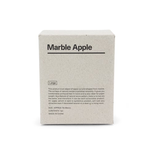 Marble Apple  Red / Large