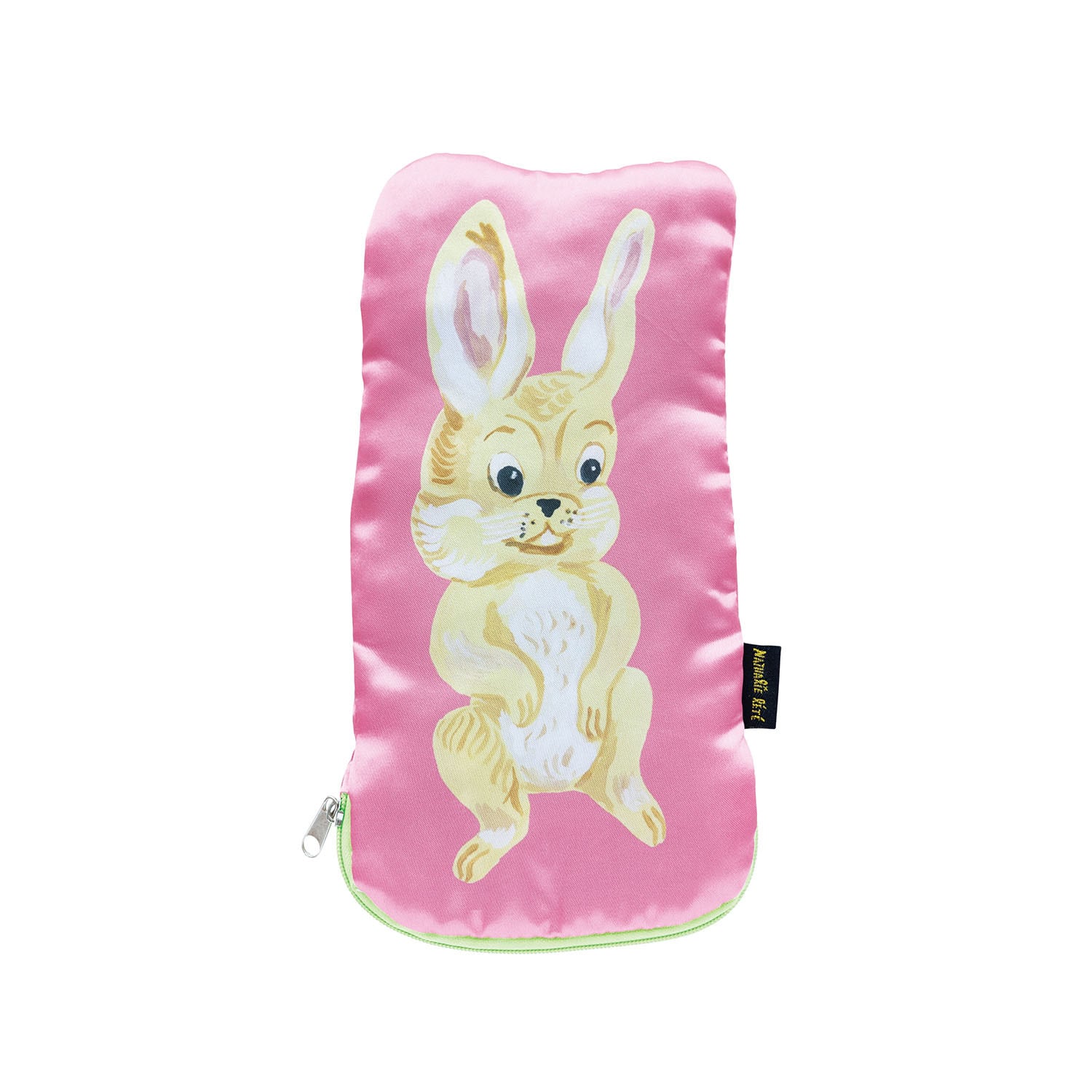 Nathalie Lete Satin pouch Rabbit