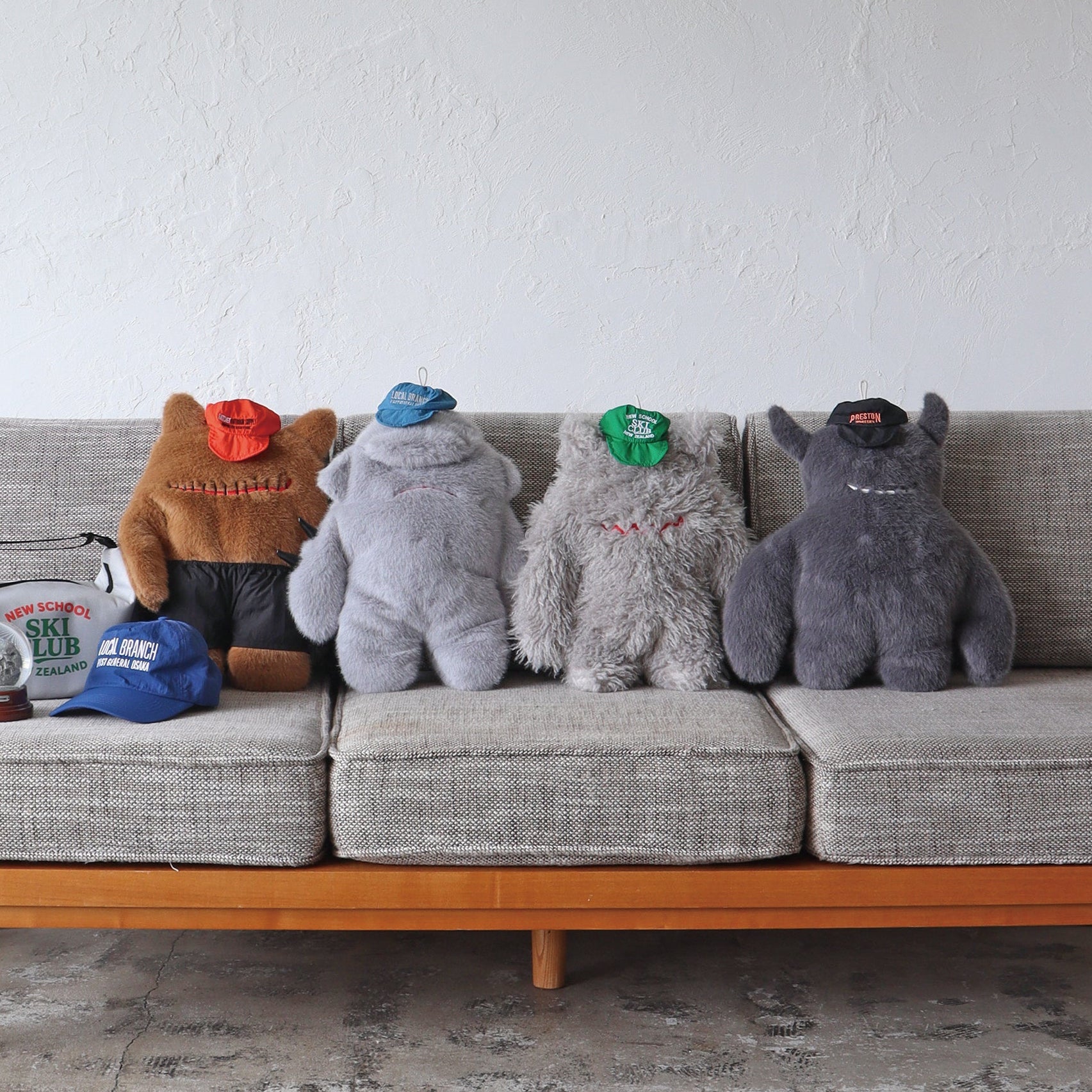 FOUND SOUVENIR STREET MONSTER HOT-WATER BAG COVER