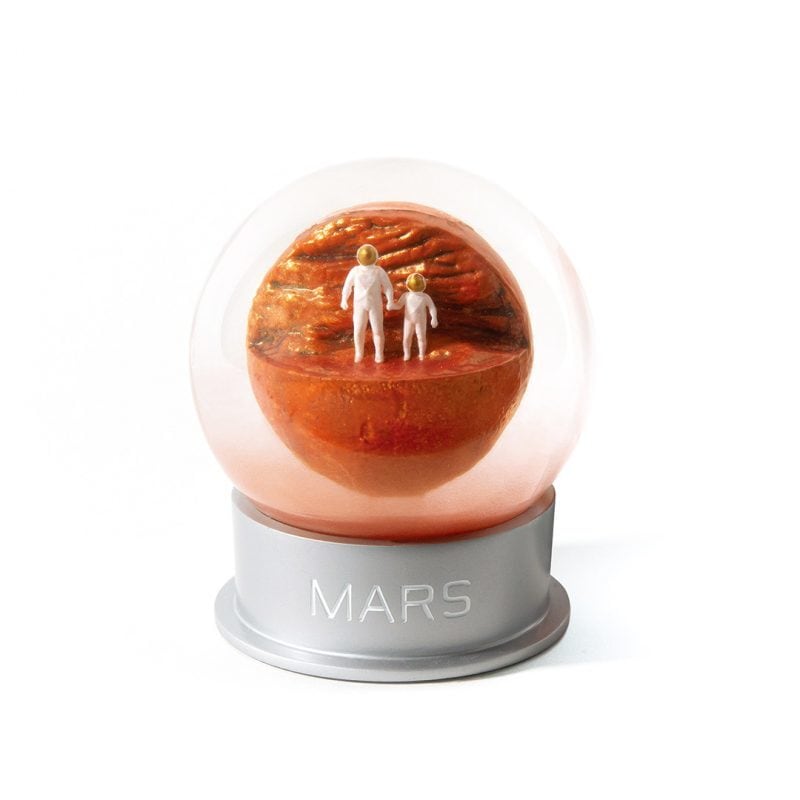 Mars Dust Globe