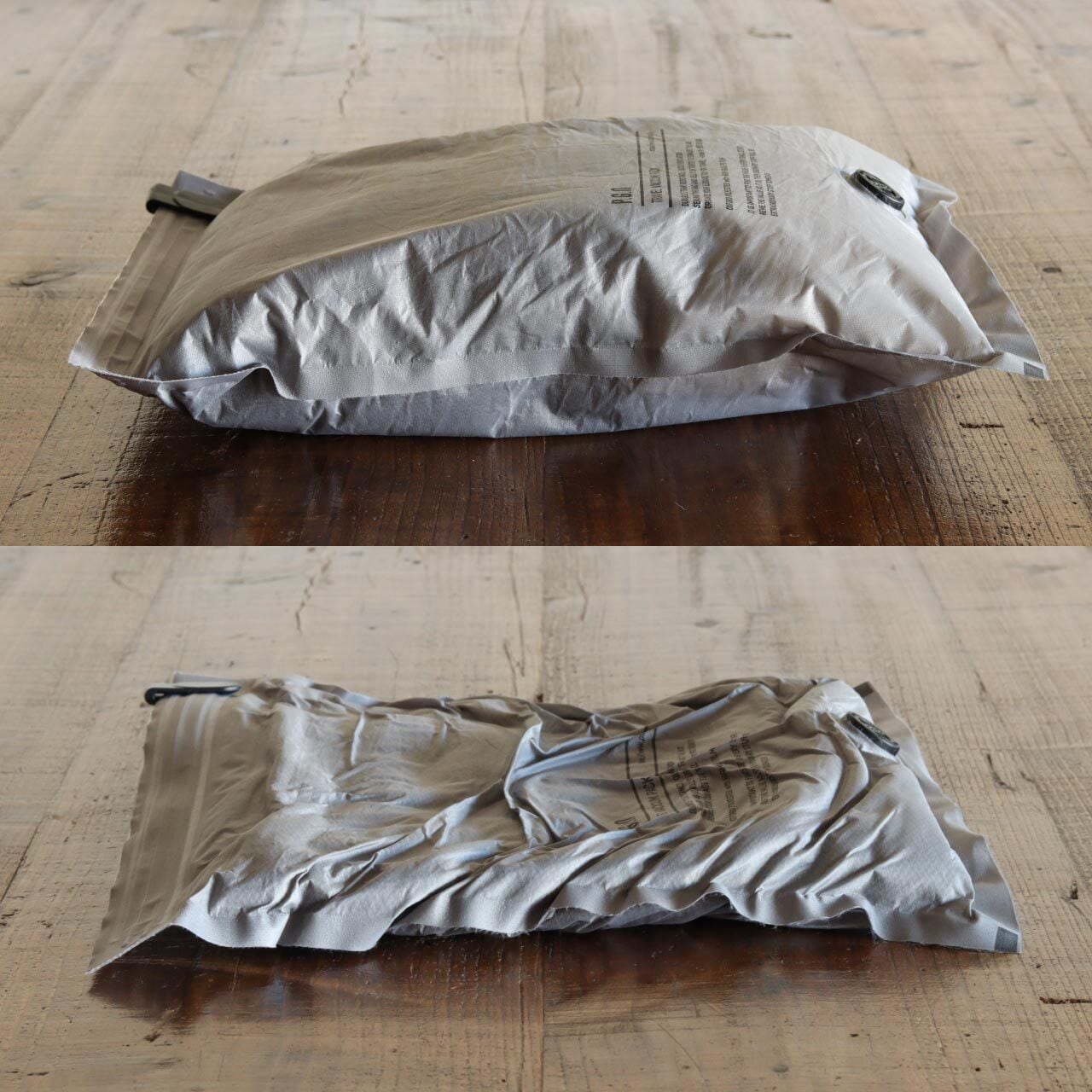 TRAVEL VACUUM PACK L　Gray