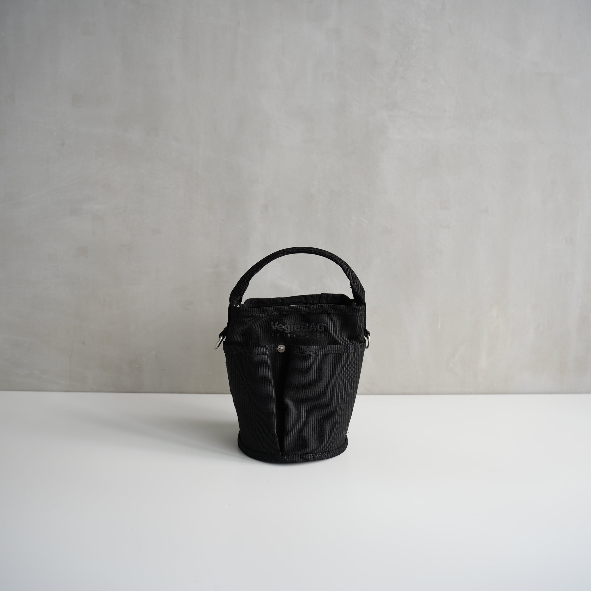 VegieBAG　MINI BUCKET BLACK