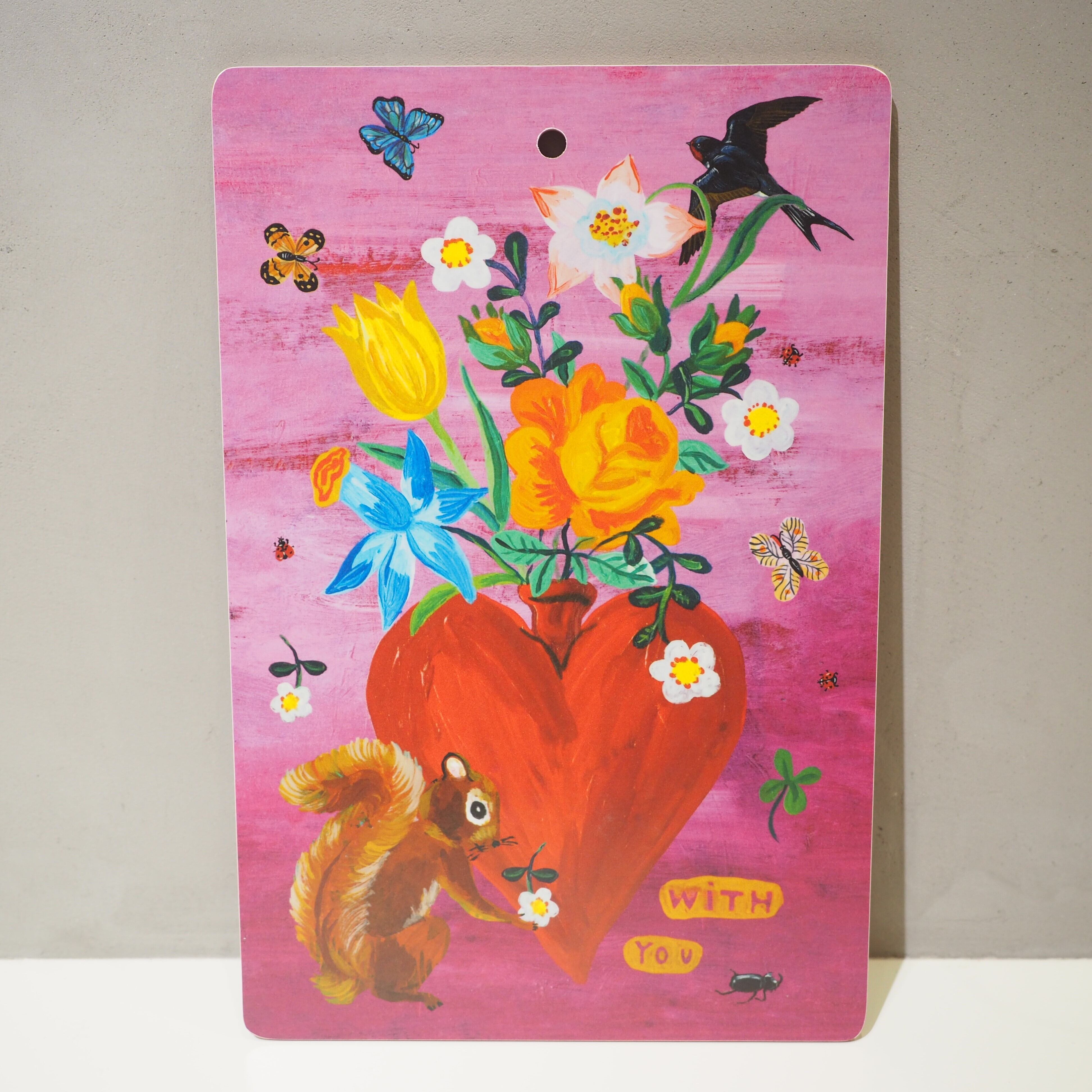 Nathalie Lete　HEART&SQUIRREL Serving Board