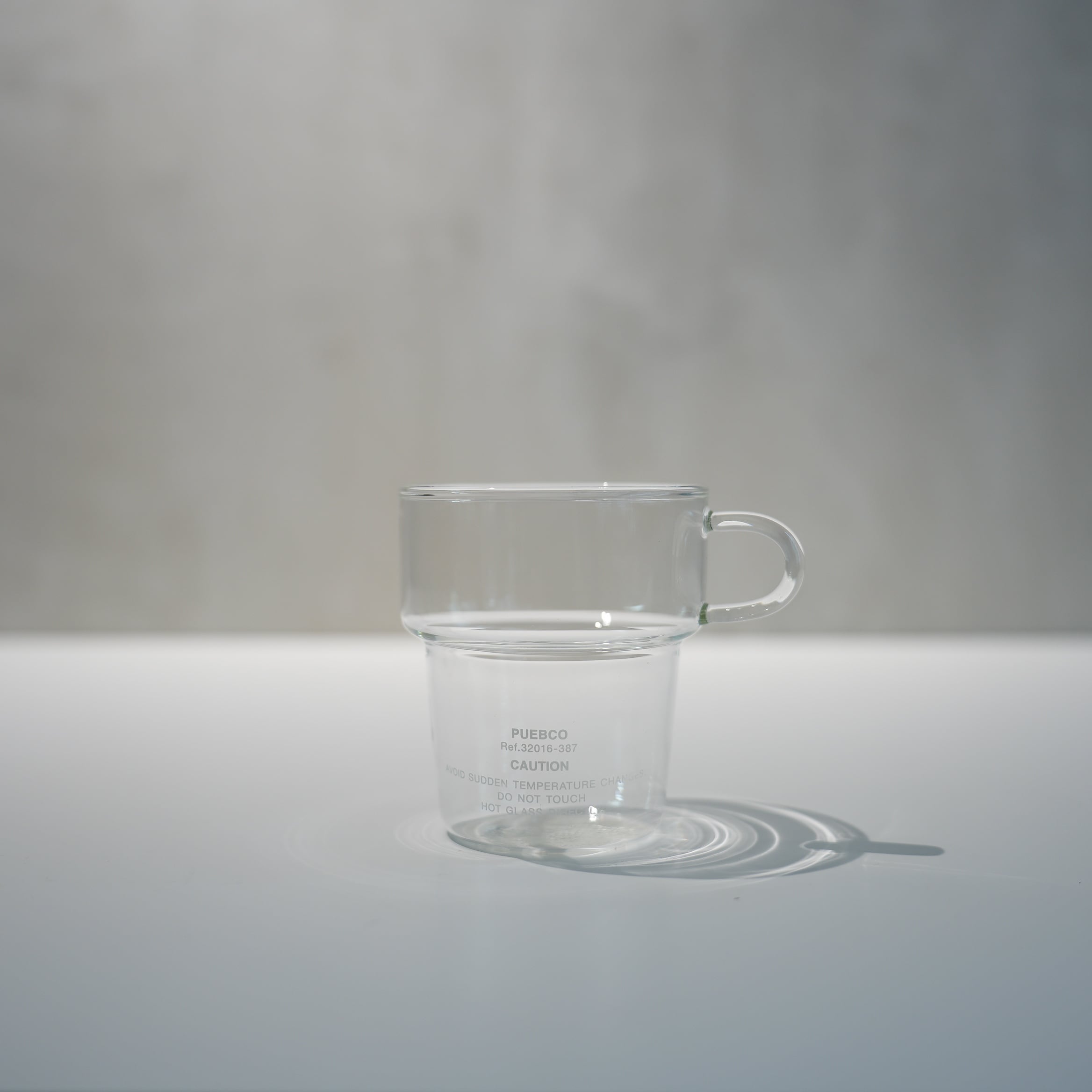 BOROSILICATE GLASS MUG / Deep Stacking