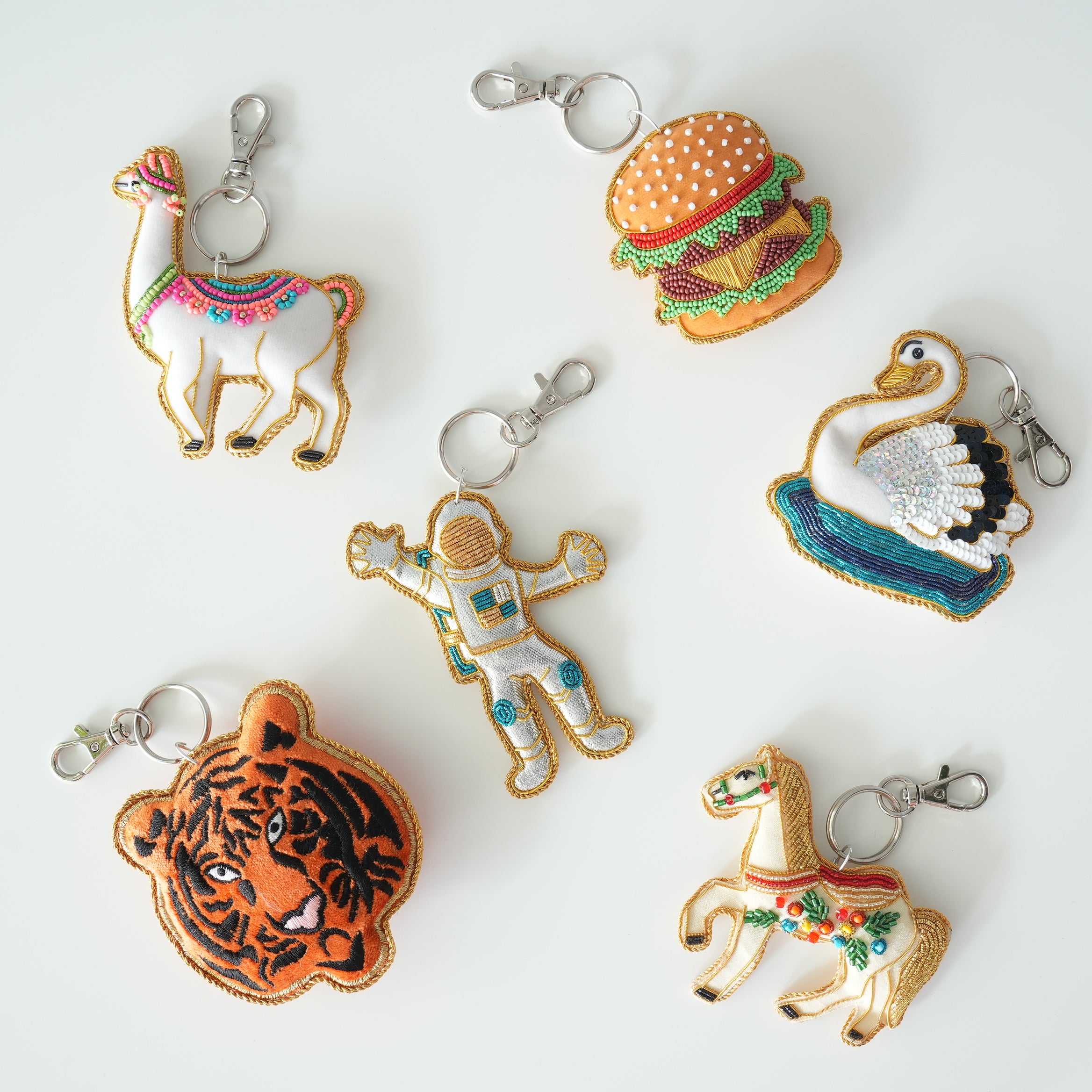 Bead Embroidery Keyholder