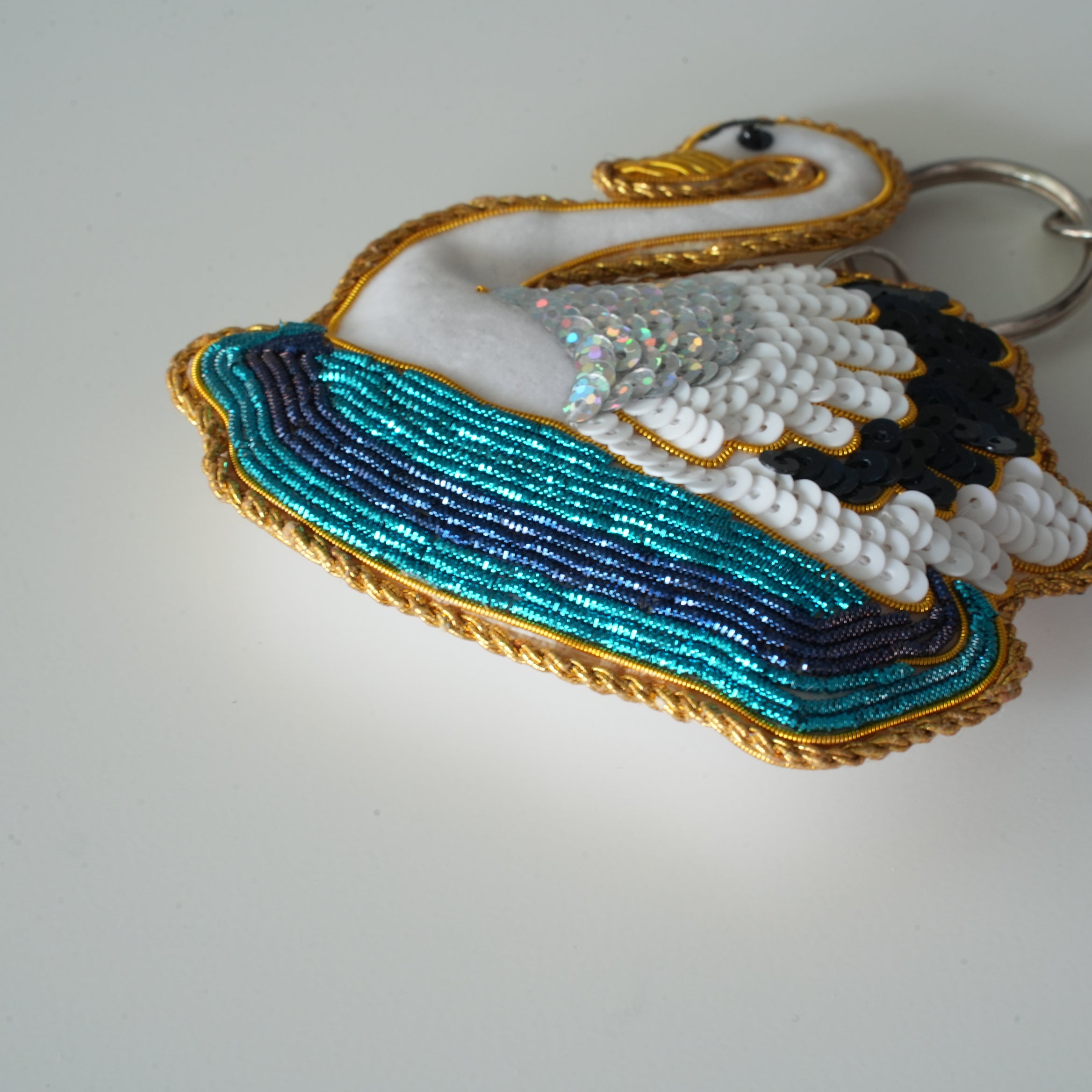 Beads Embroidery Keyholder