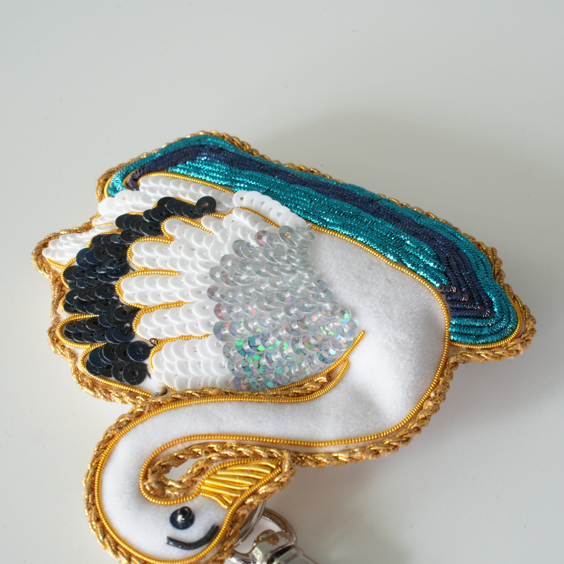 Beads Embroidery Keyholder