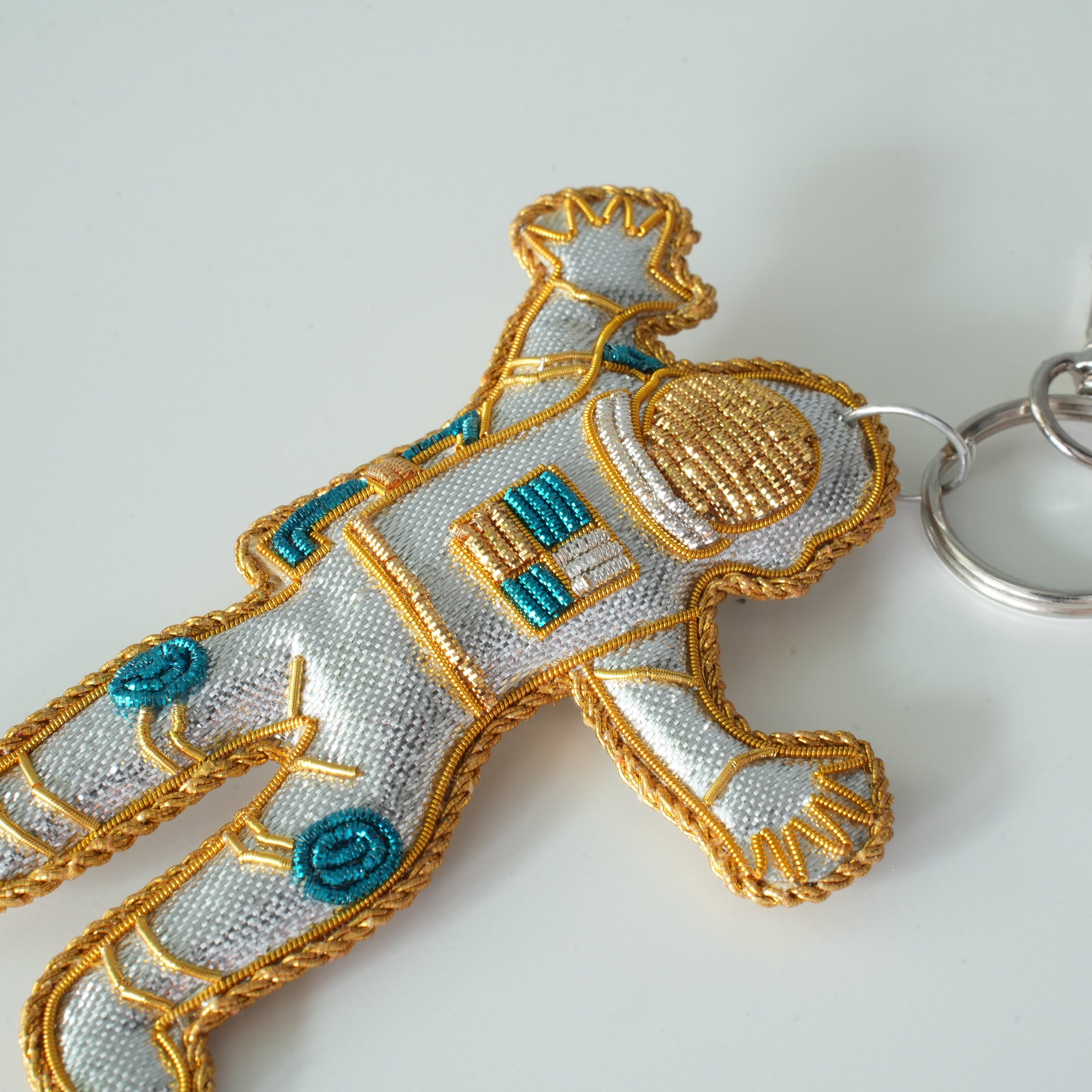 Beads Embroidery Keyholder