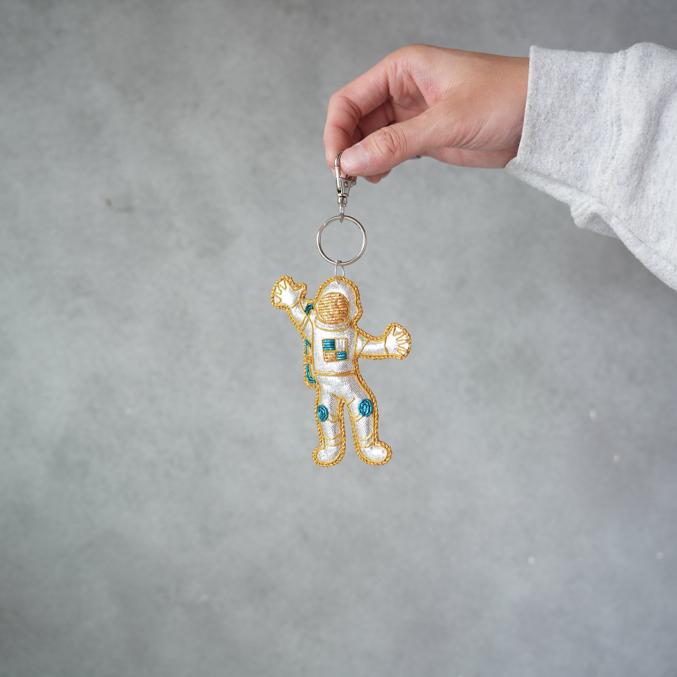 Beads Embroidery Keyholder