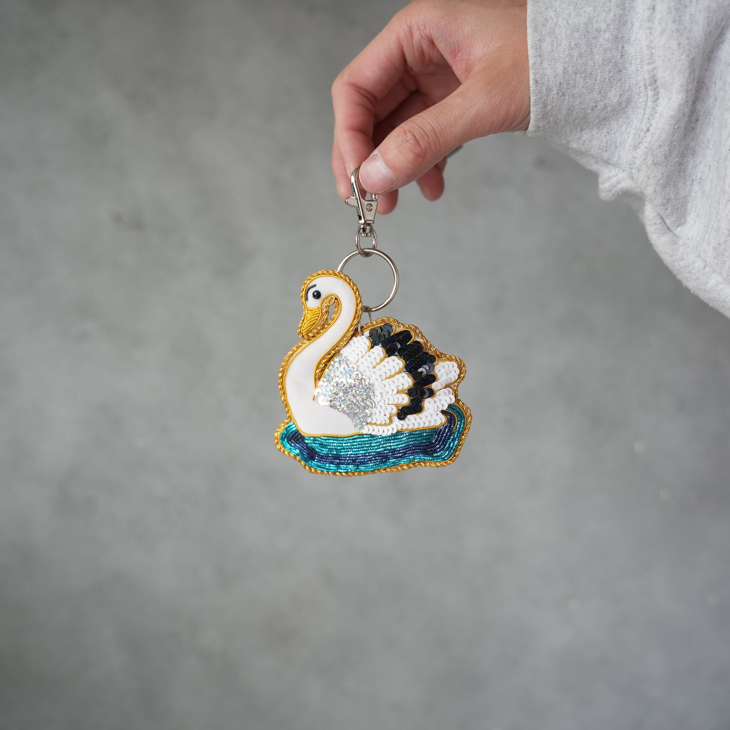 Beads Embroidery Keyholder