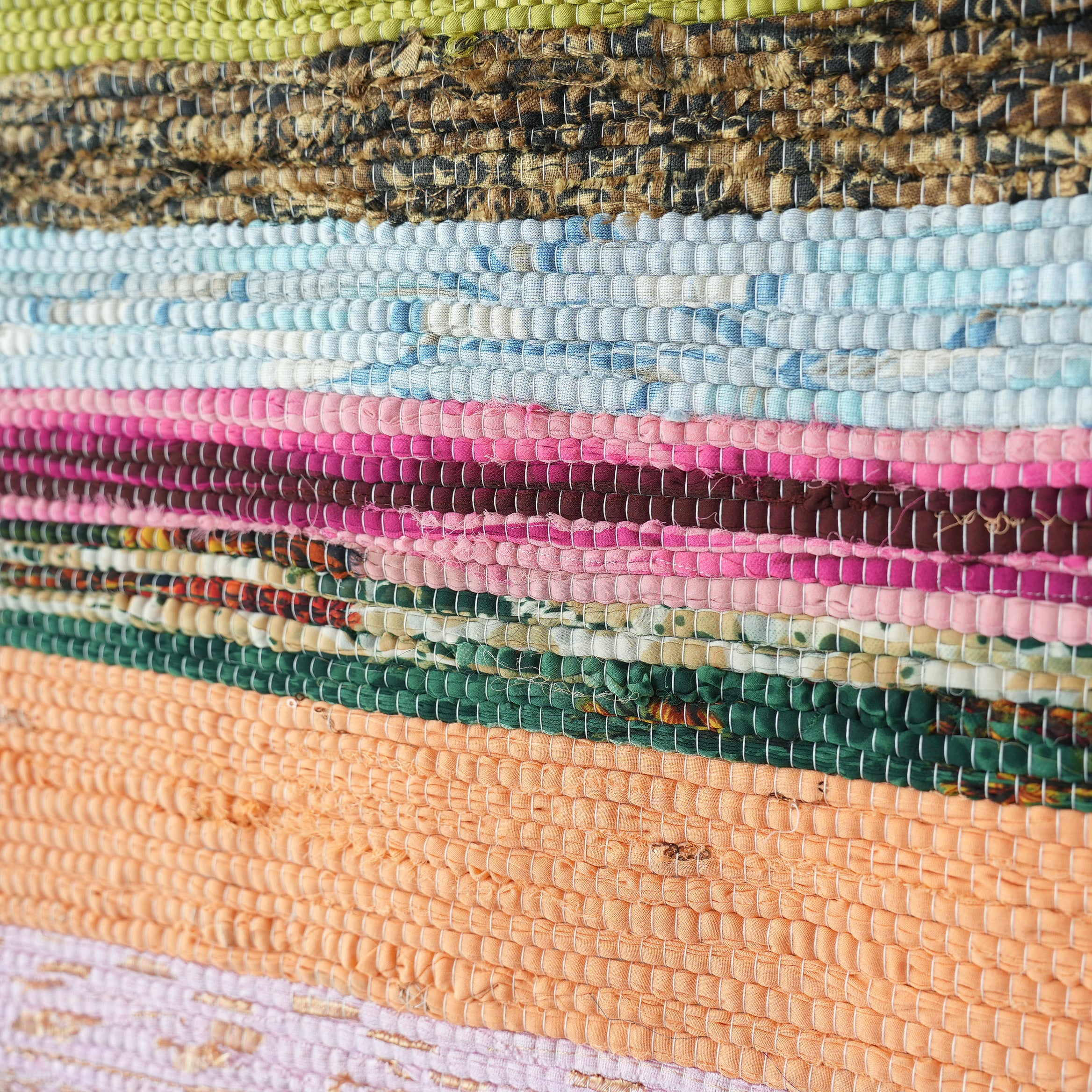 SCRAP FABRIC RUG B