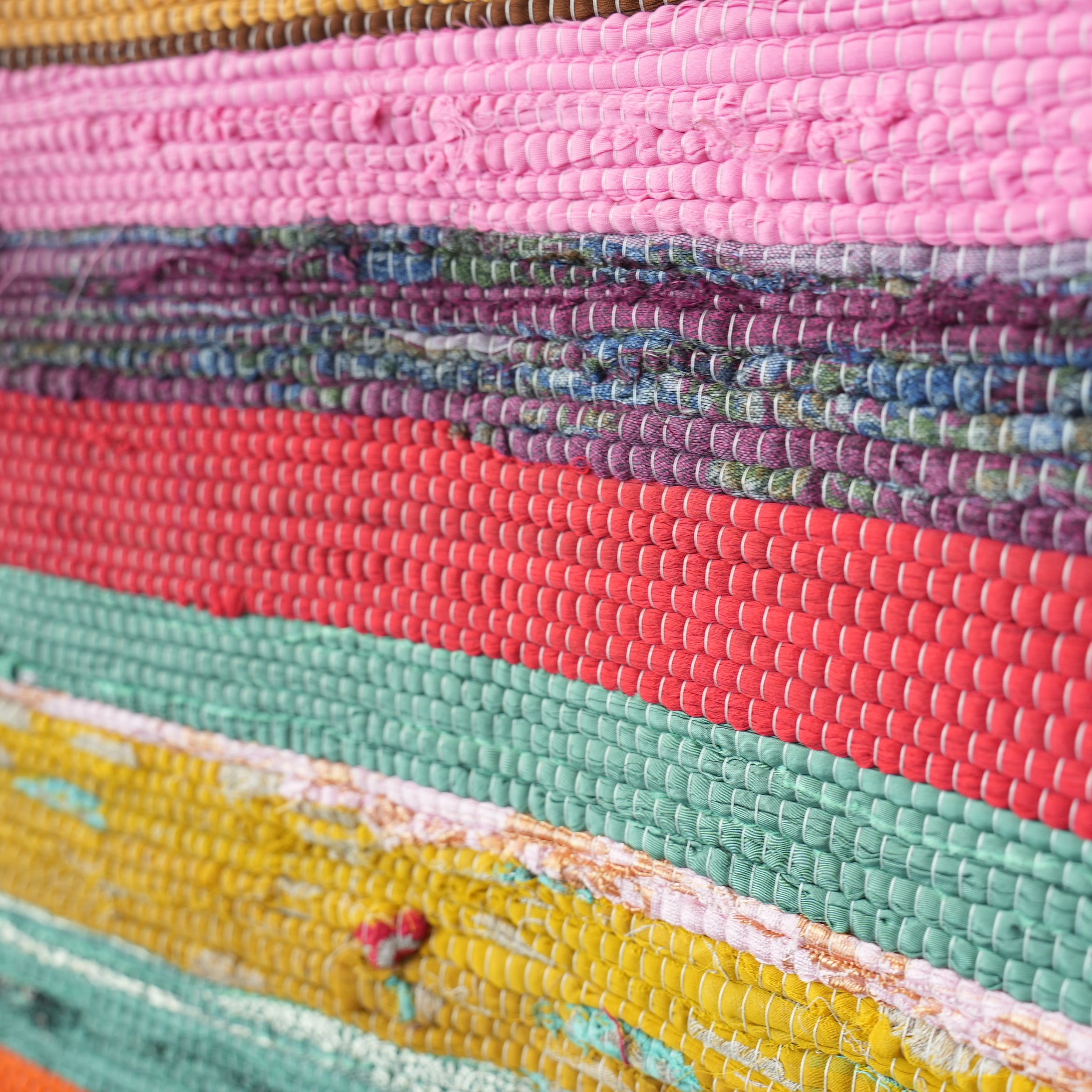 SCRAP FABRIC RUG B
