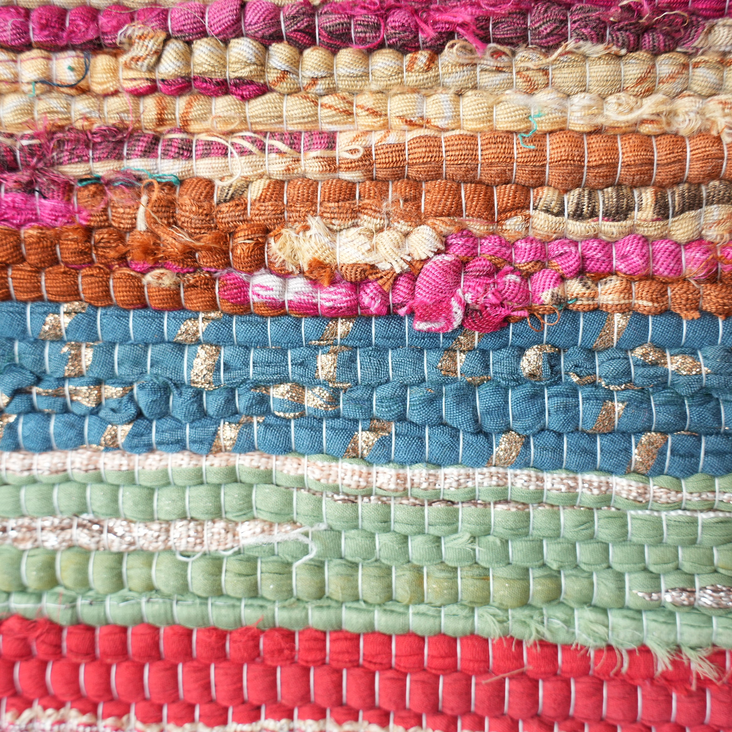 SCRAP FABRIC RUG B
