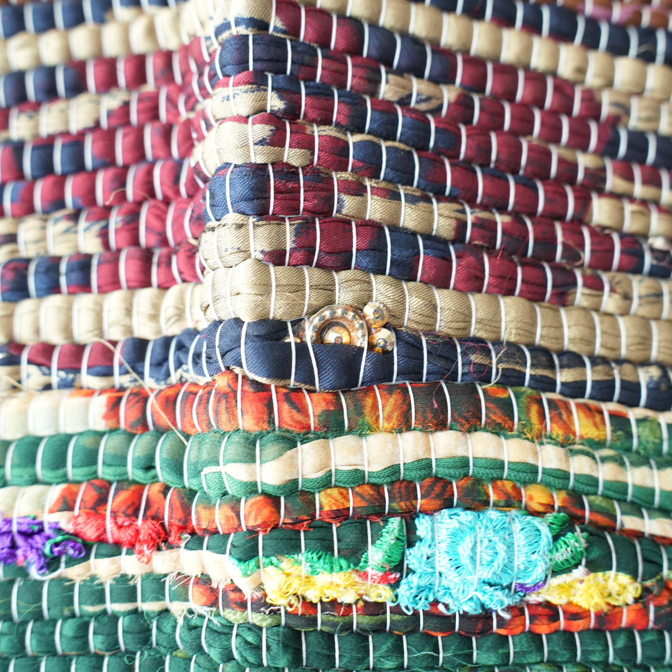 SCRAP FABRIC RUG B