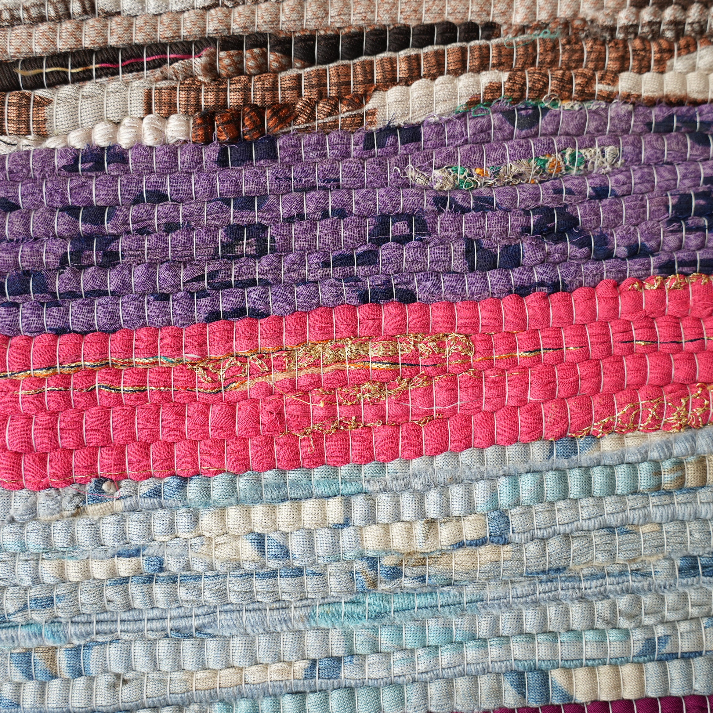SCRAP FABRIC RUG B