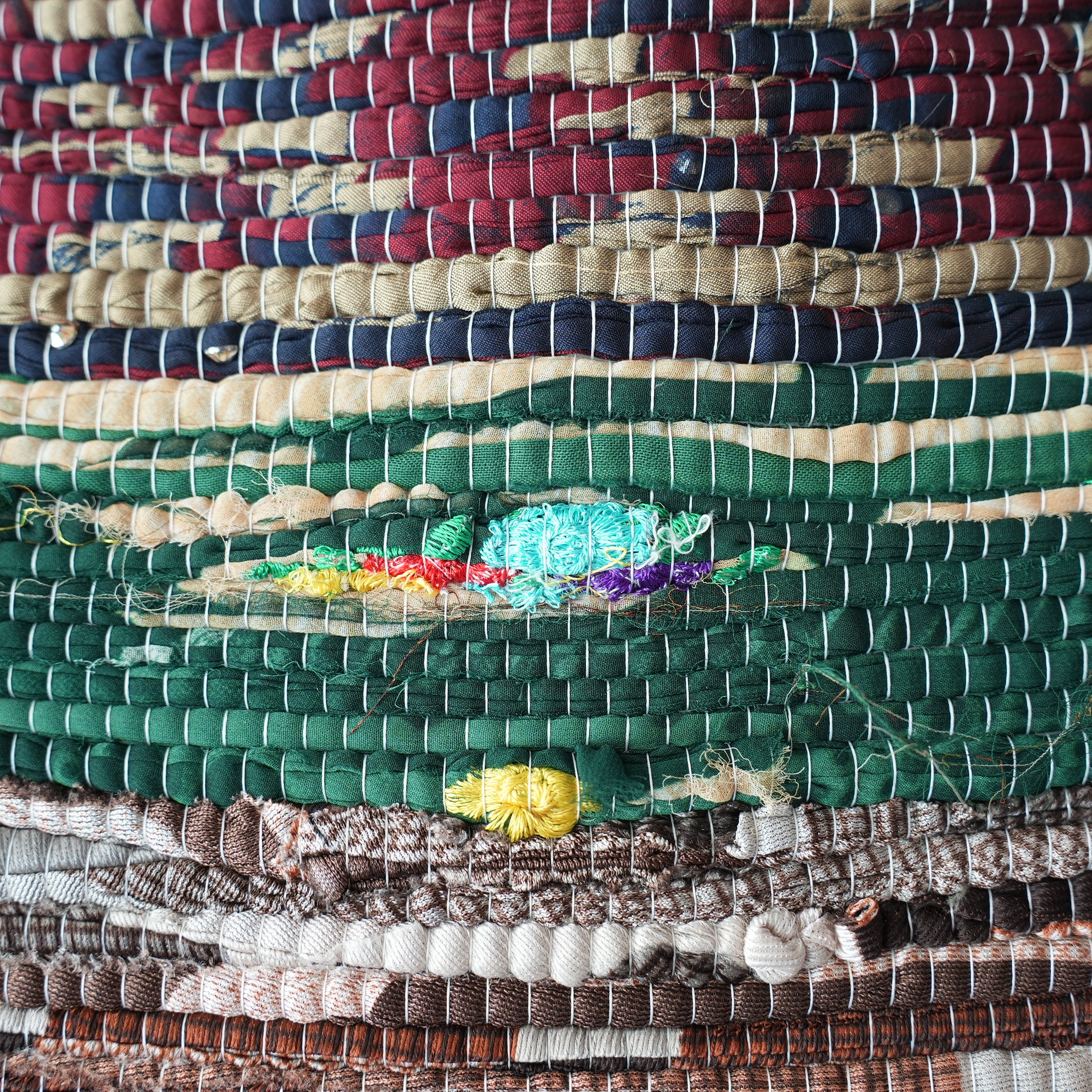 SCRAP FABRIC RUG B