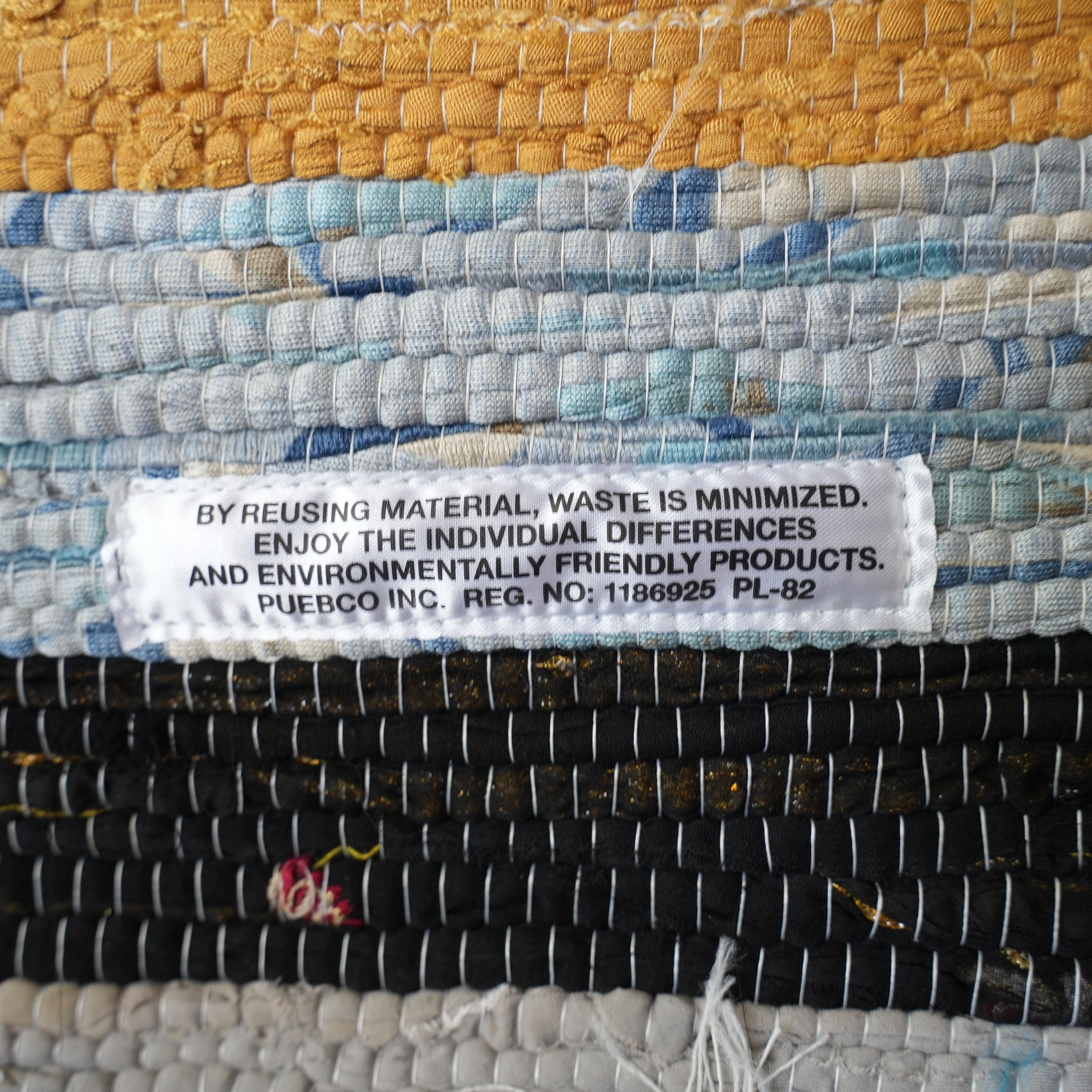 SCRAP FABRIC RUG B