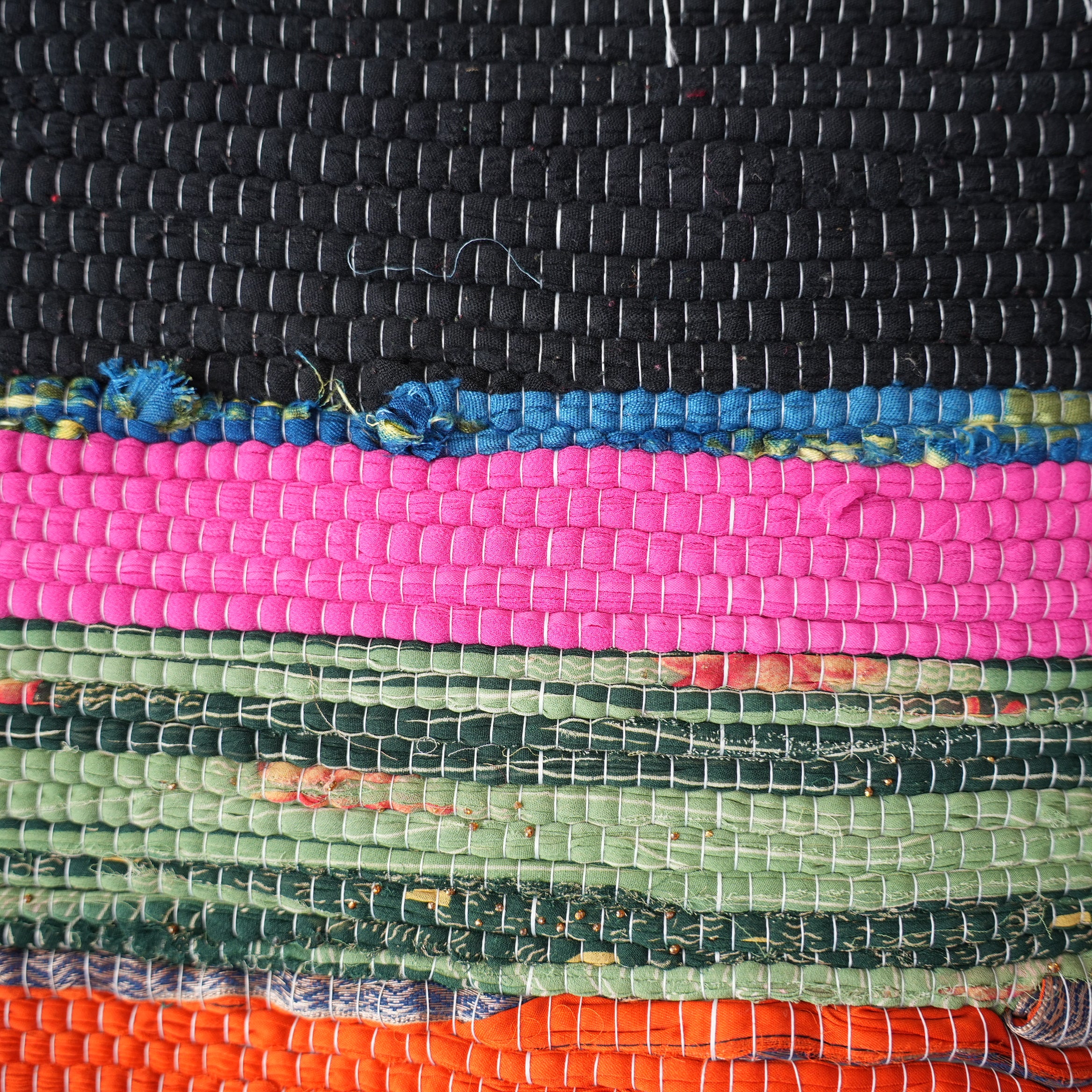 SCRAP FABRIC RUG C