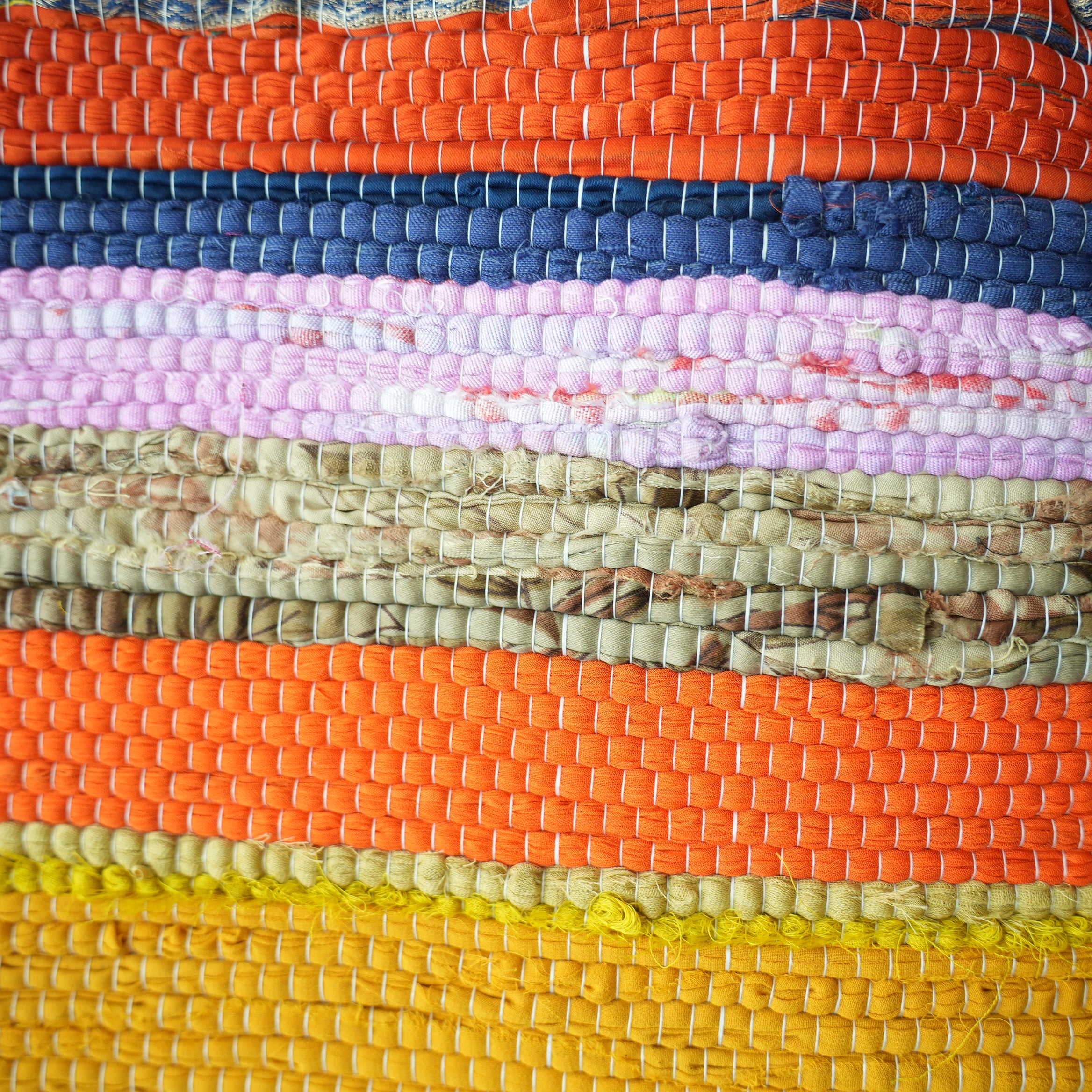 SCRAP FABRIC RUG C