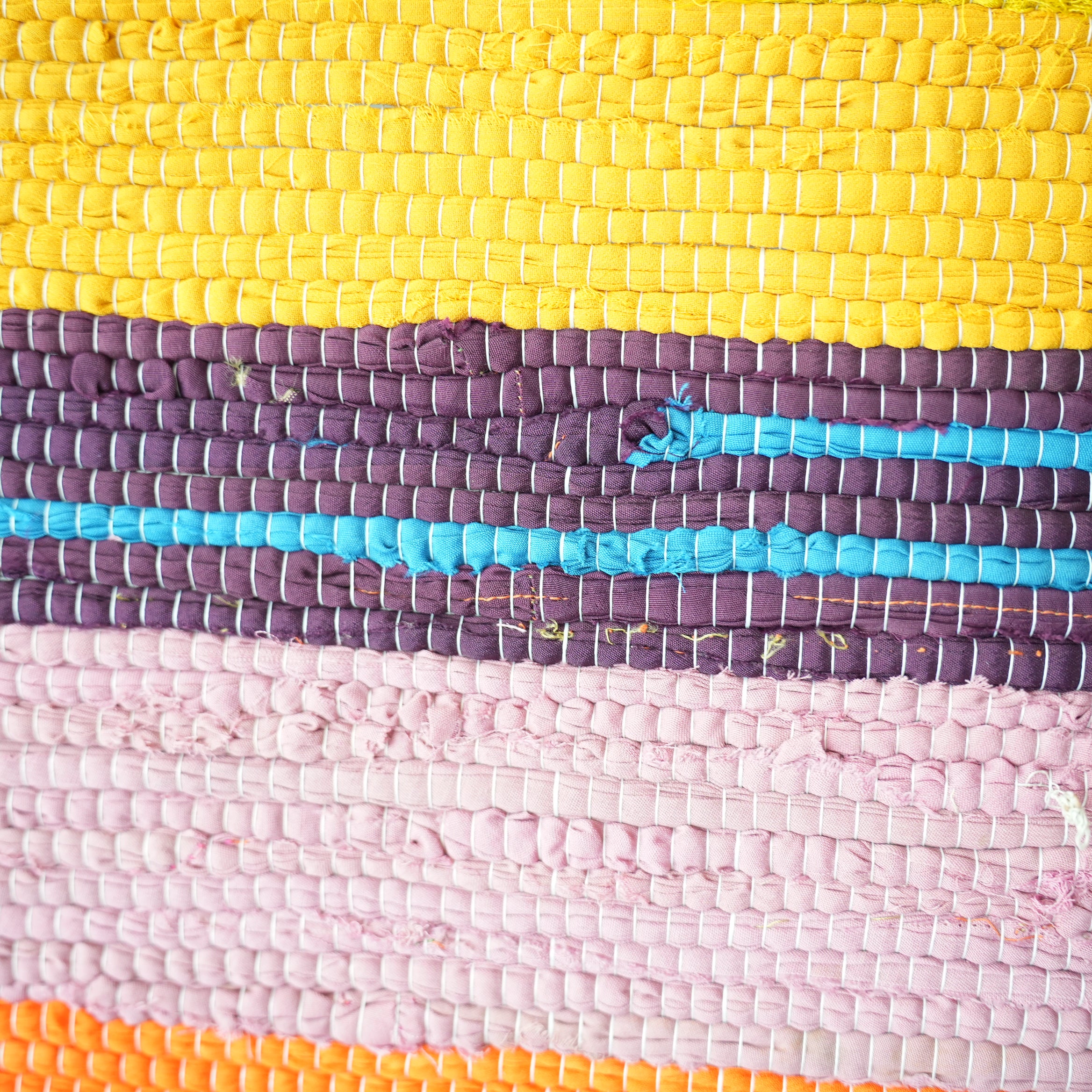 SCRAP FABRIC RUG C