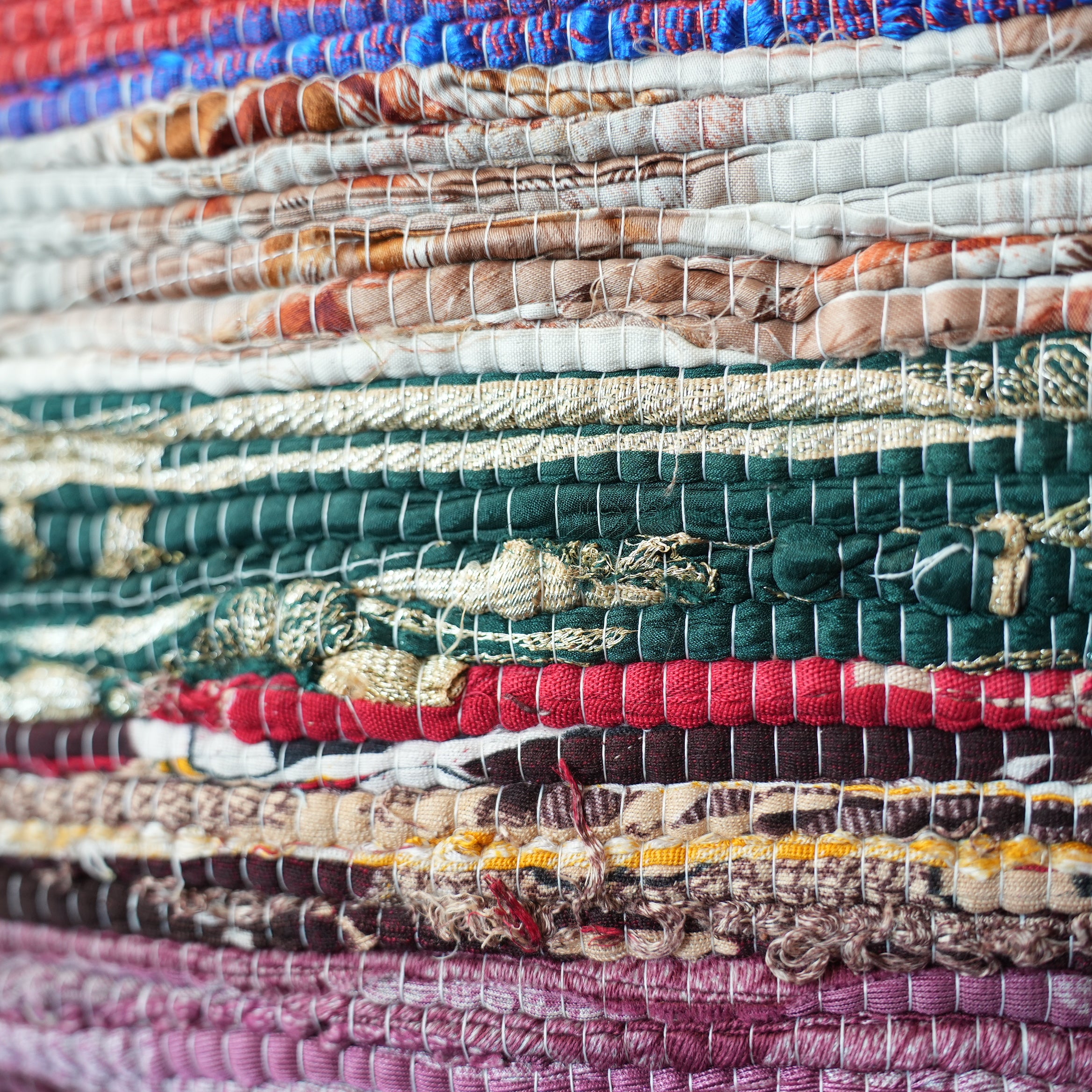 SCRAP FABRIC RUG C
