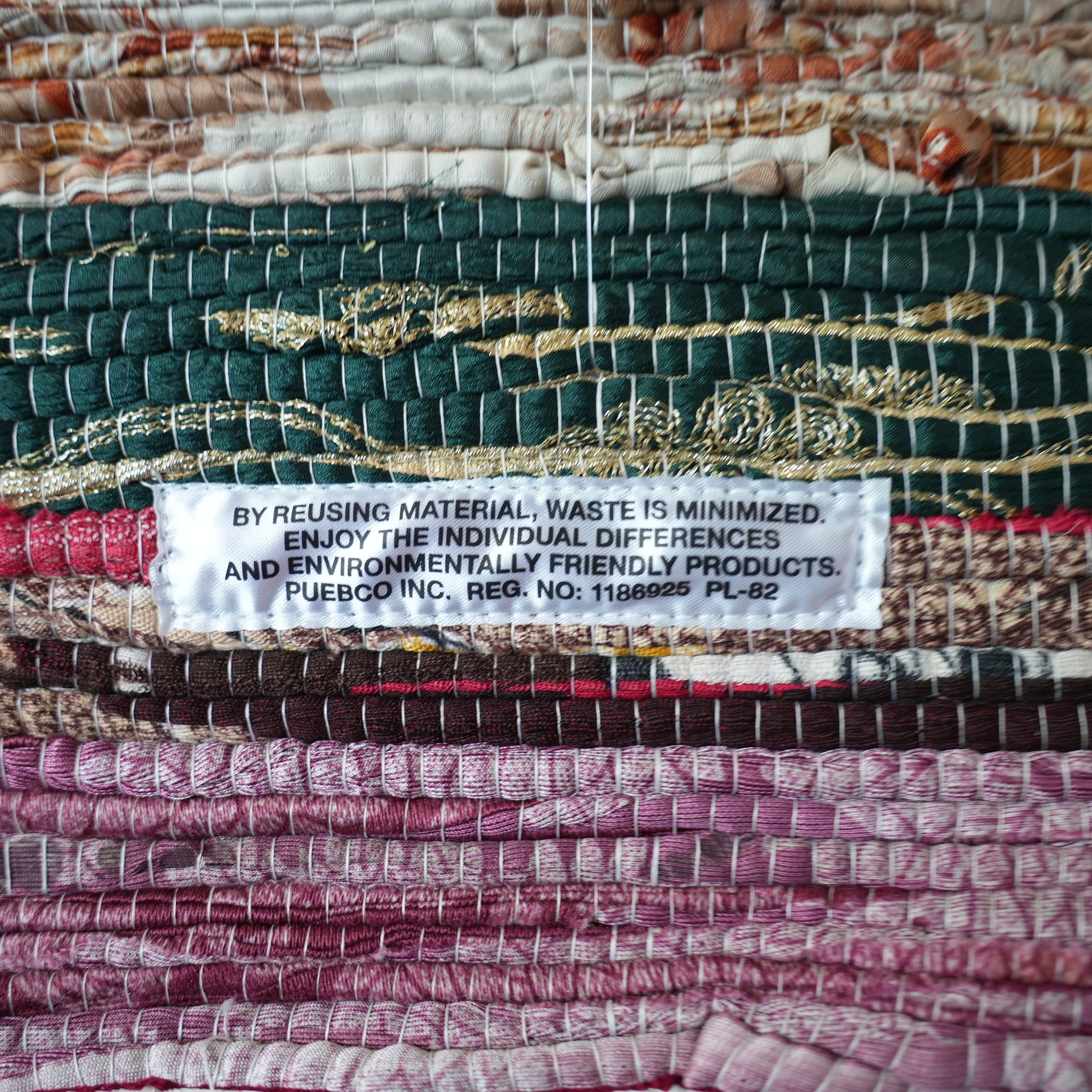 SCRAP FABRIC RUG C