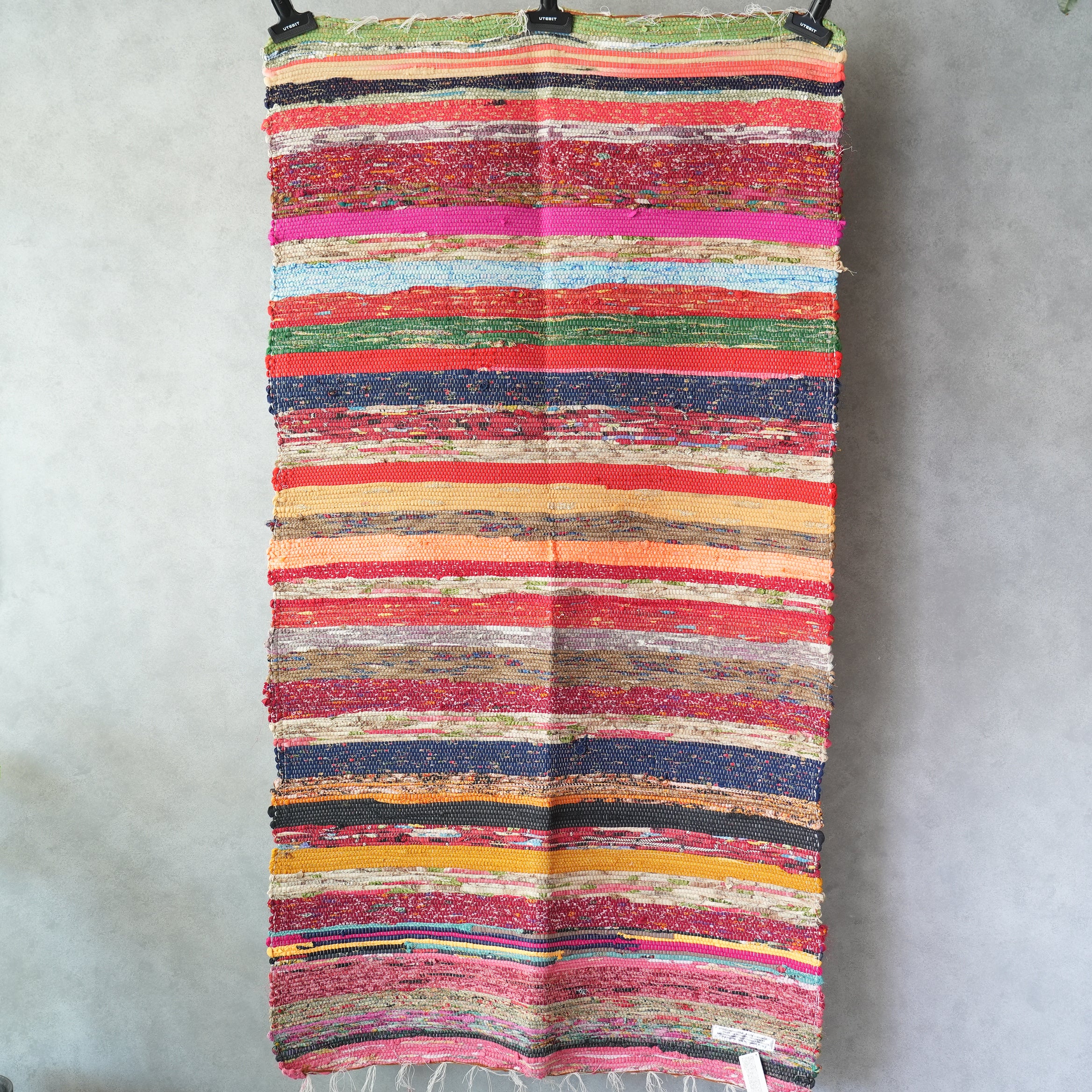 SCRAP FABRIC RUG D