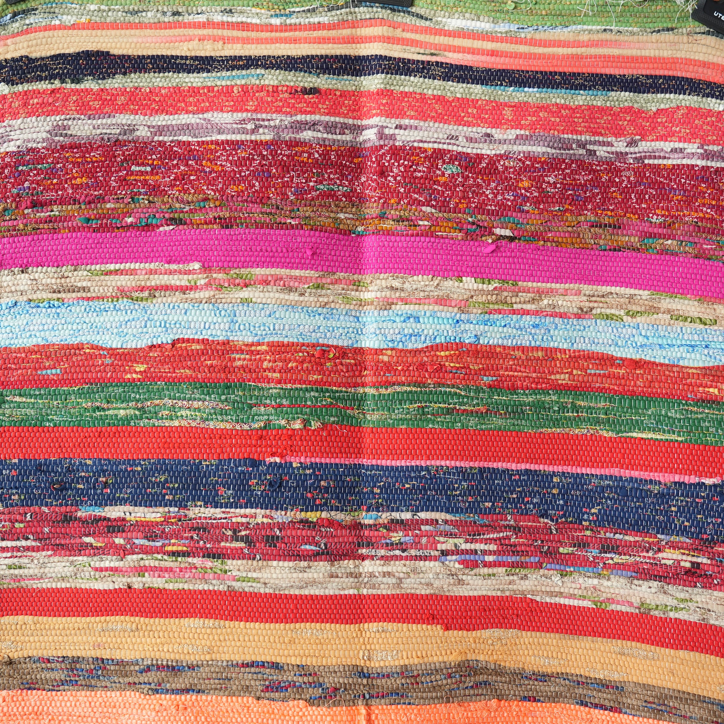 SCRAP FABRIC RUG D