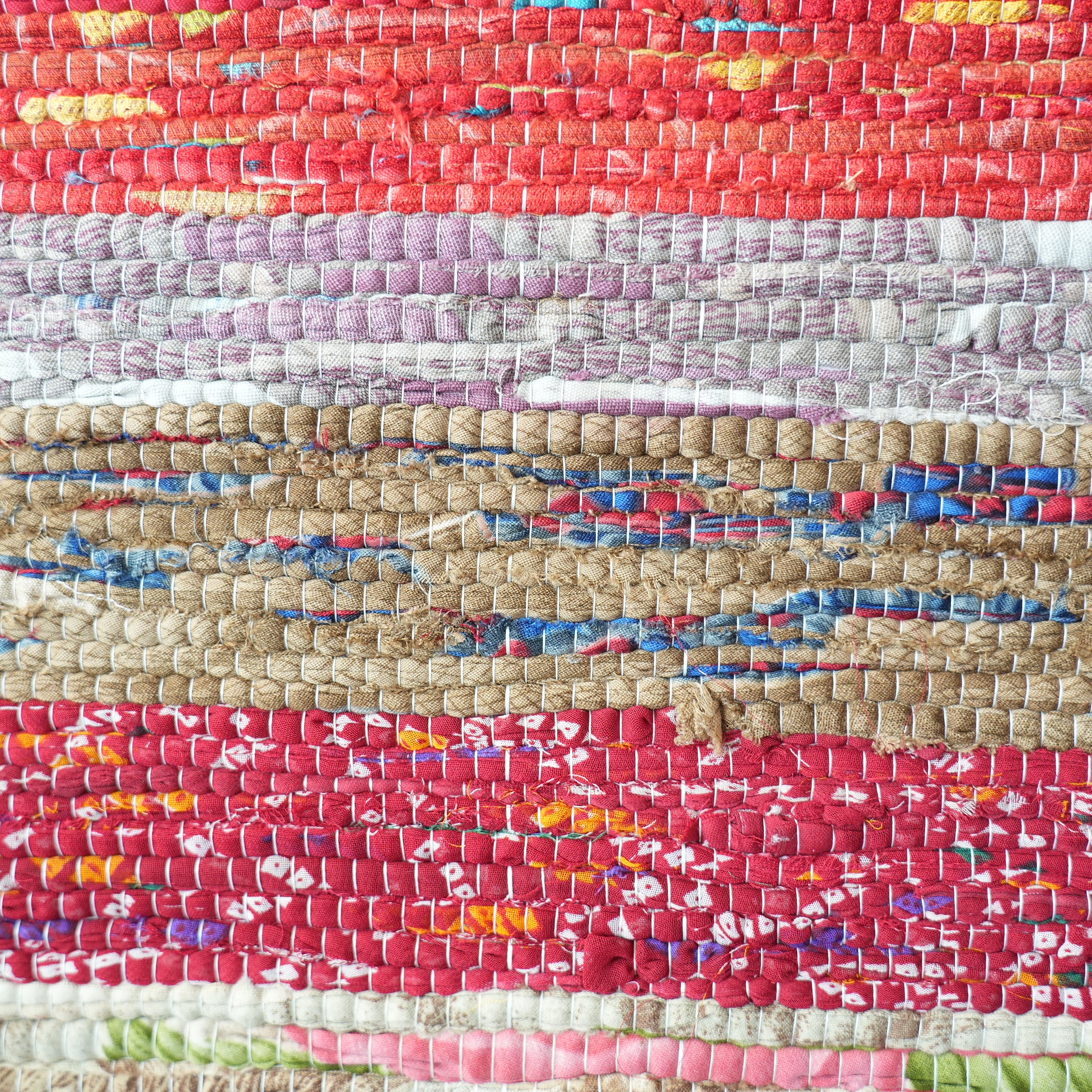 SCRAP FABRIC RUG D