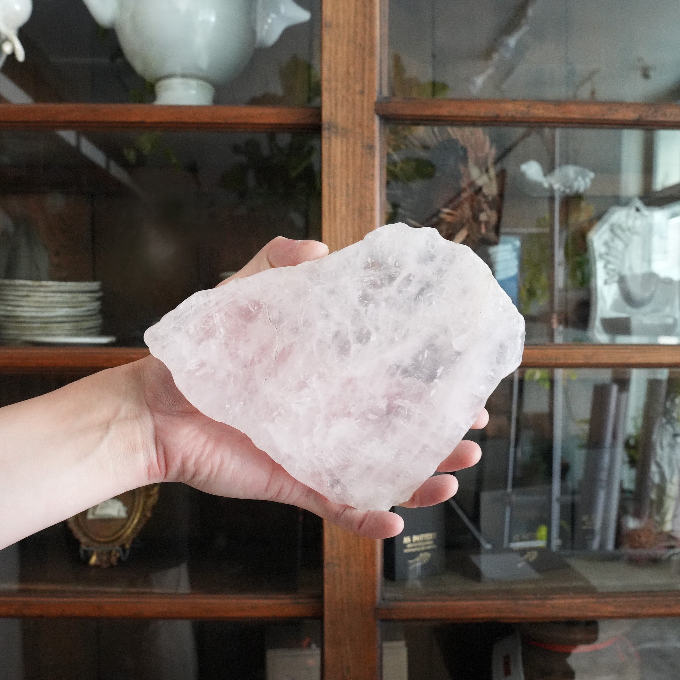 Crystal Plate　RoseQuartz