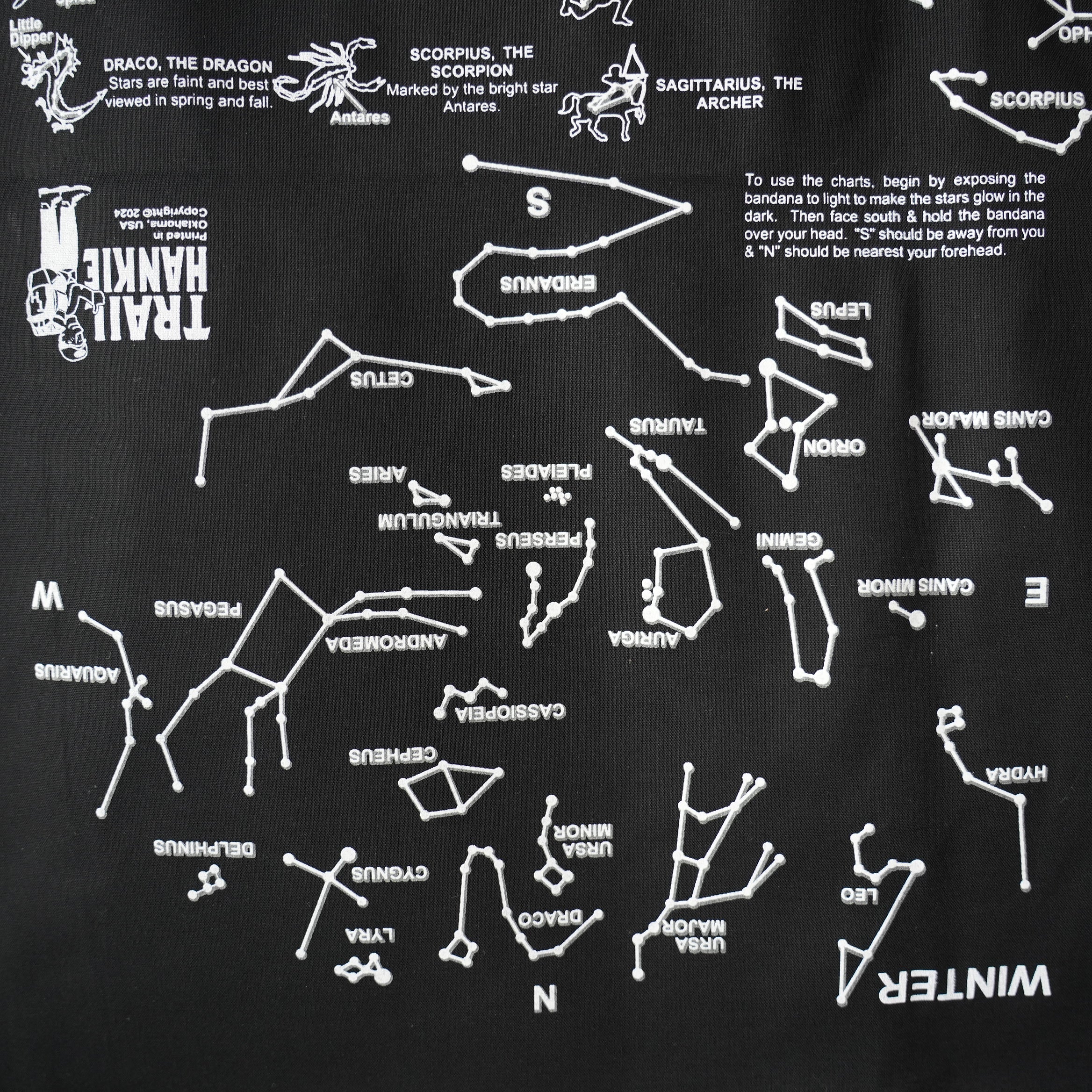 TRAIL HANKIE BANDANA　STAR GAZING