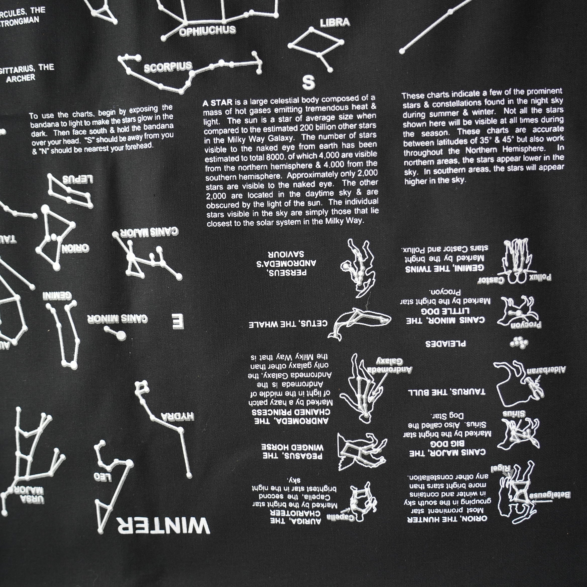 TRAIL HANKIE BANDANA　STAR GAZING