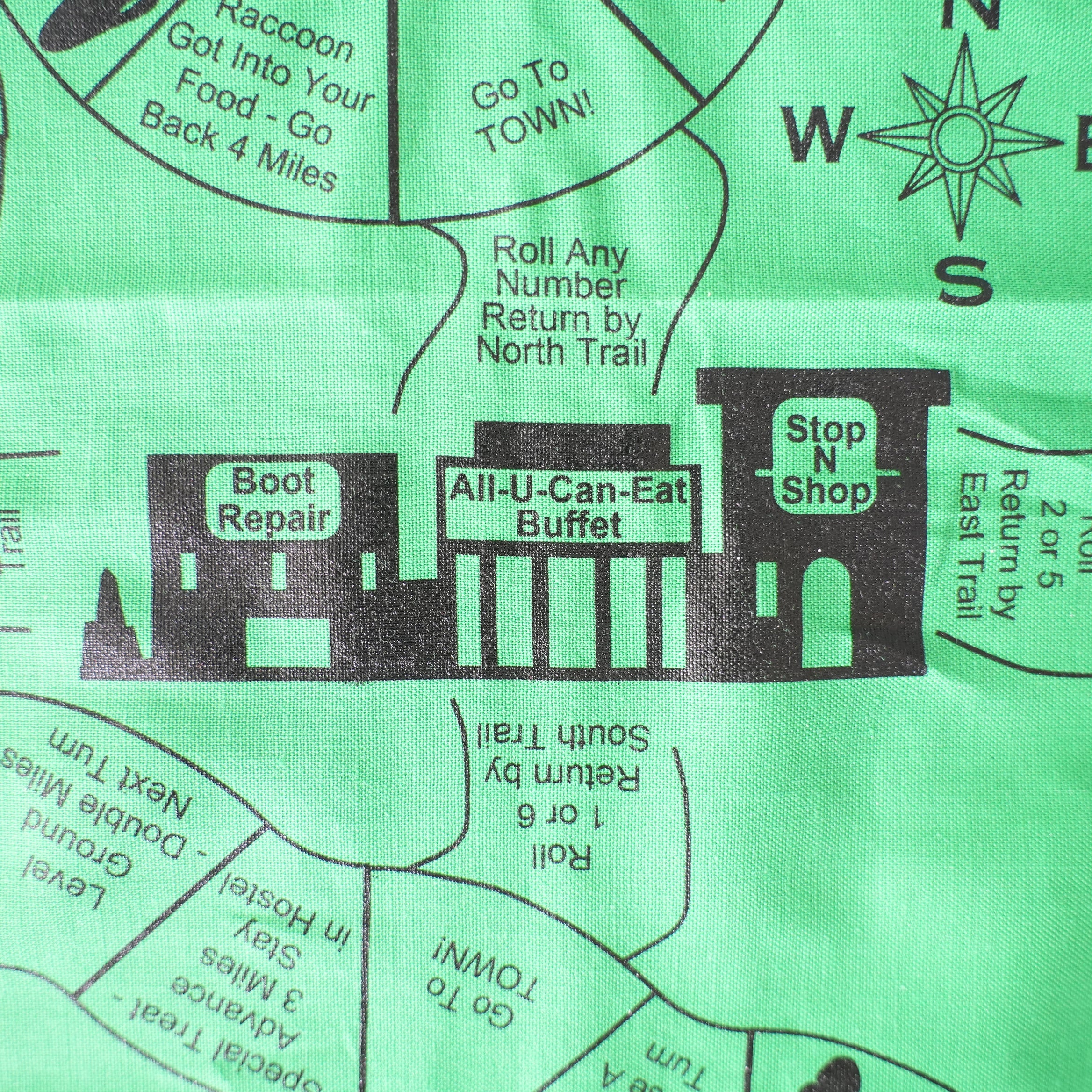 TRAIL HANKIE BANDANA　SO MANY TRAILS...
