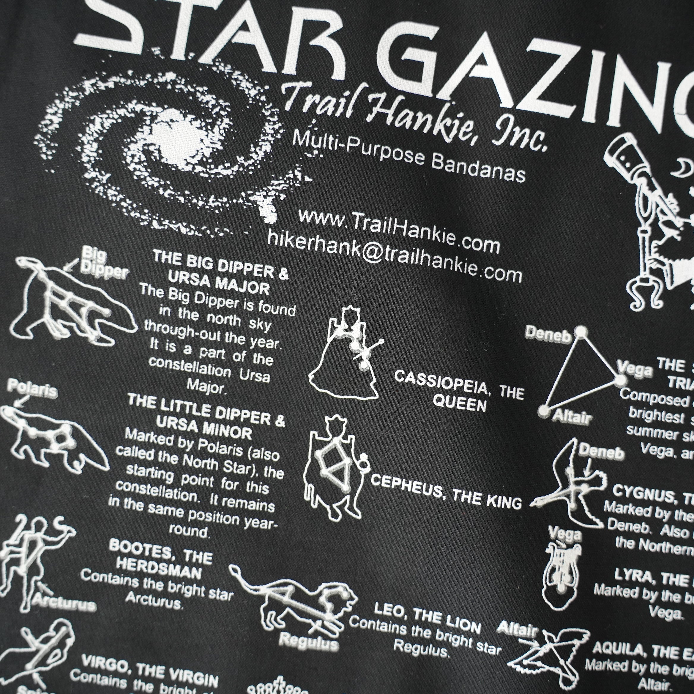 TRAIL HANKIE BANDANA　STAR GAZING