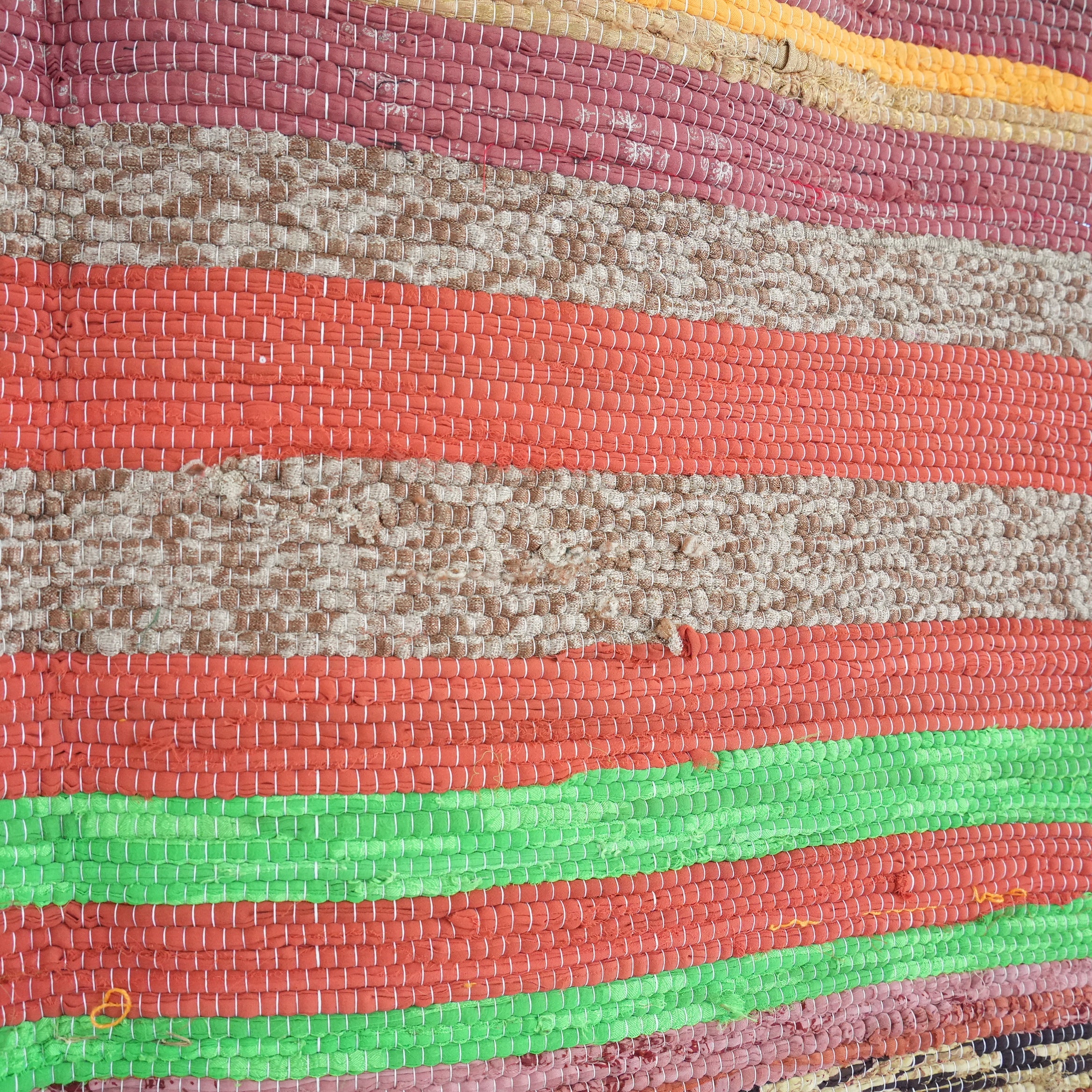 SCRAP FABRIC RUG E