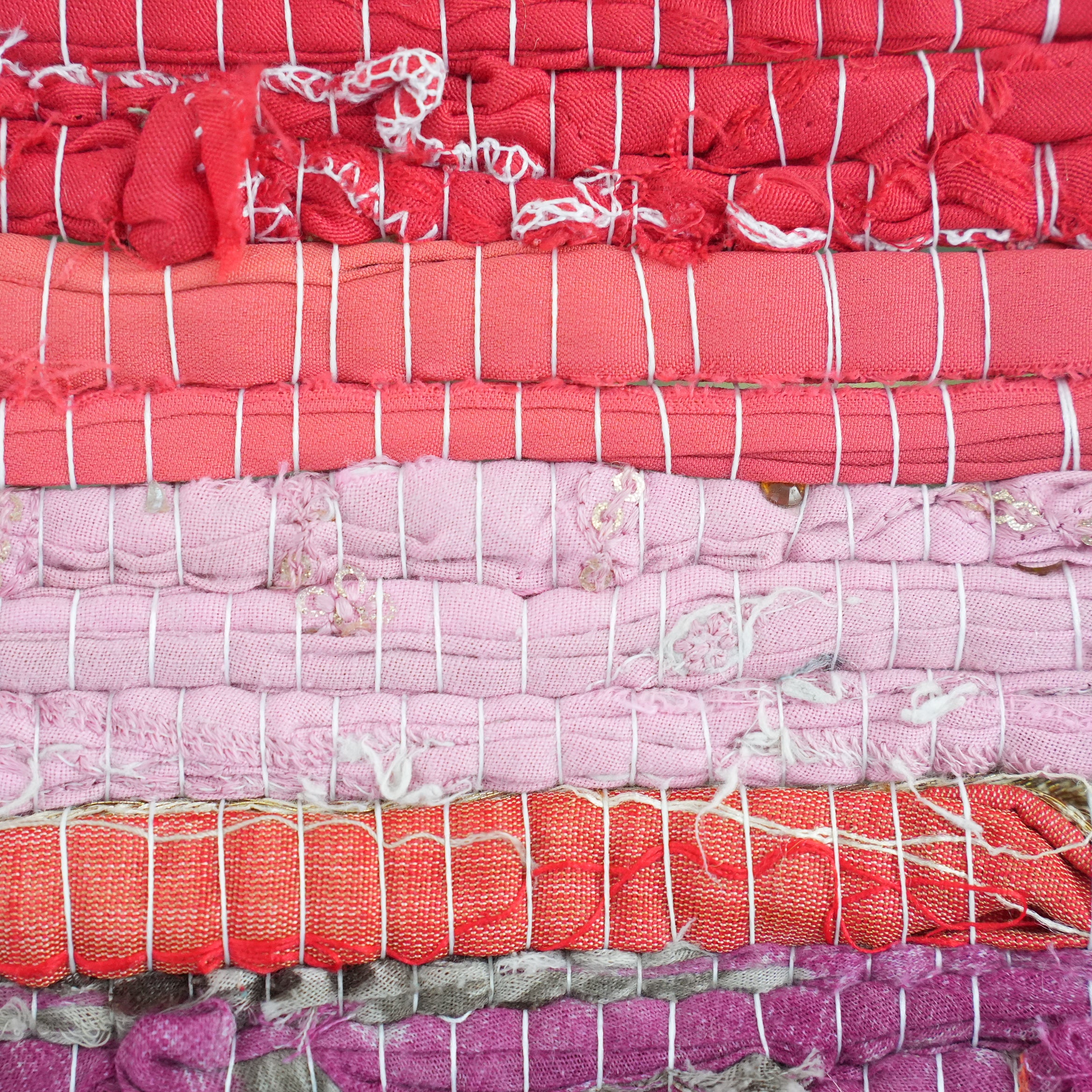 SCRAP FABRIC RUG F
