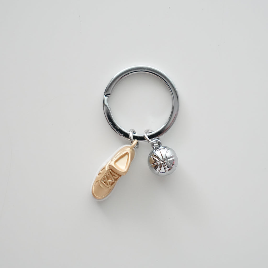 METAL KEY RING BASKETBALL