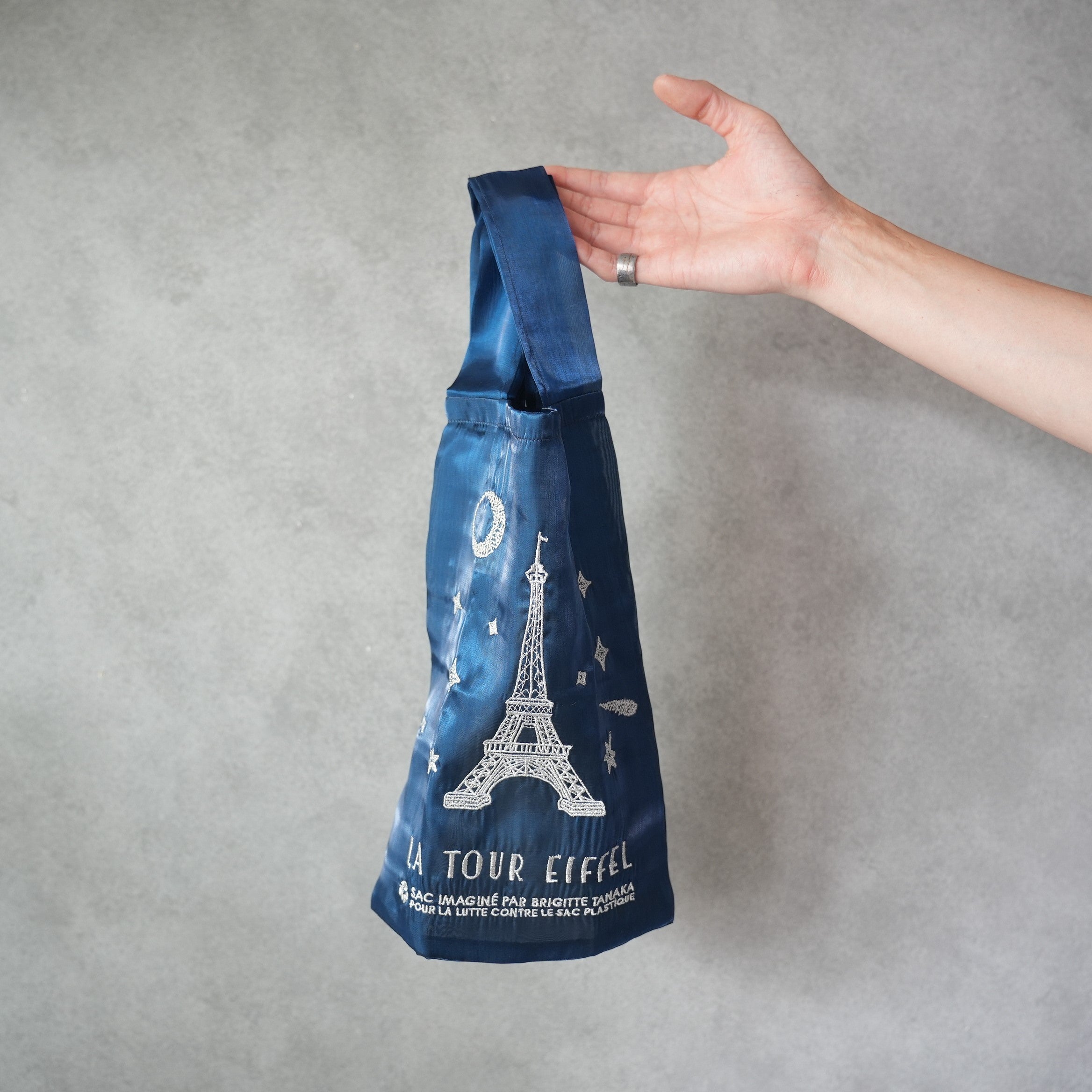 Paris Tour Eiffel Blue Twinkle Bag