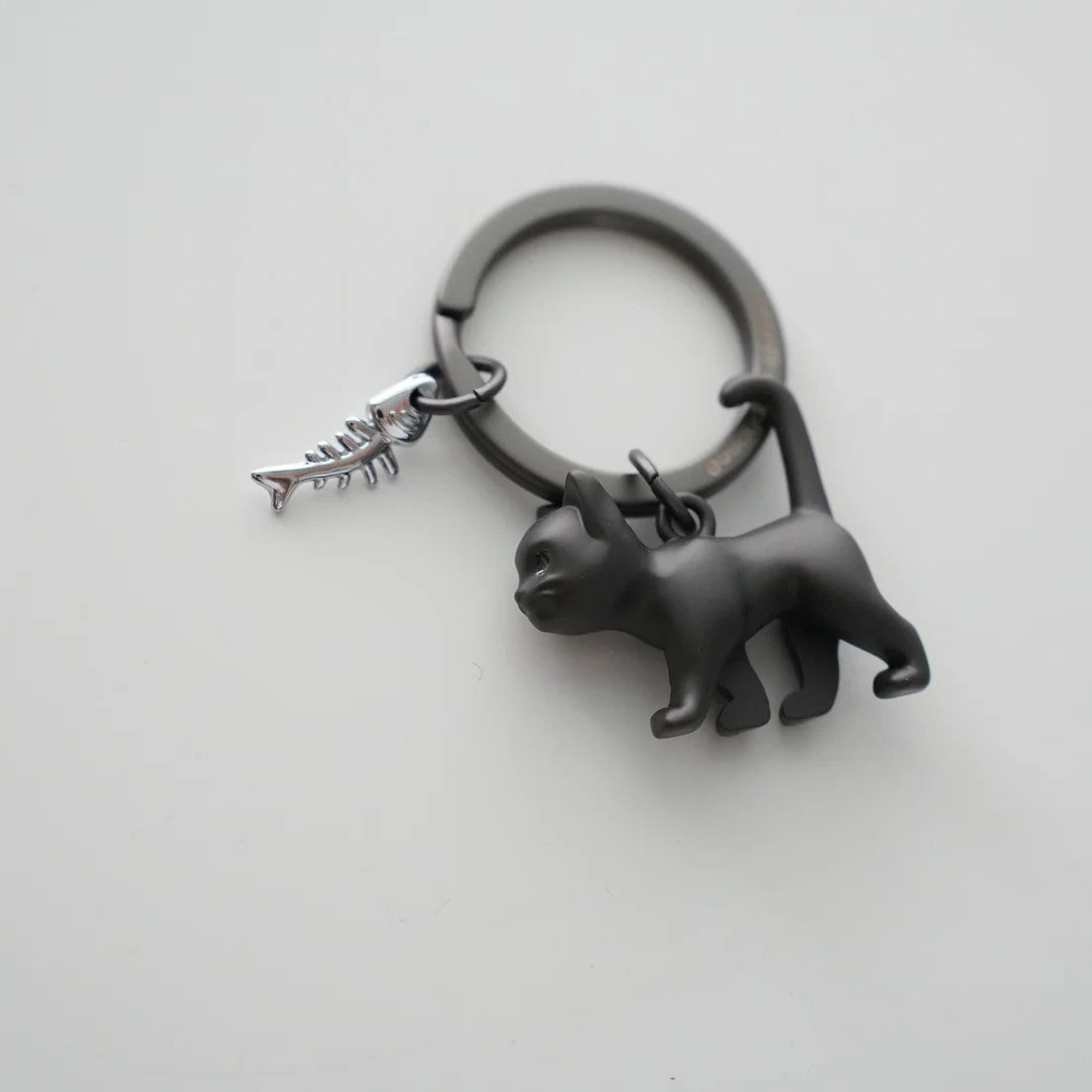 METAL KEY RING 　CAT