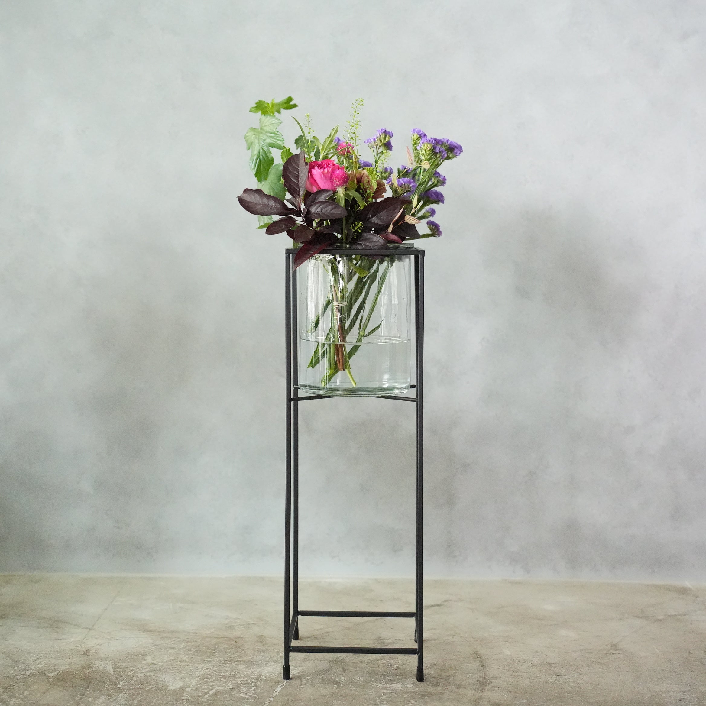 Iron Stand Flower Vase