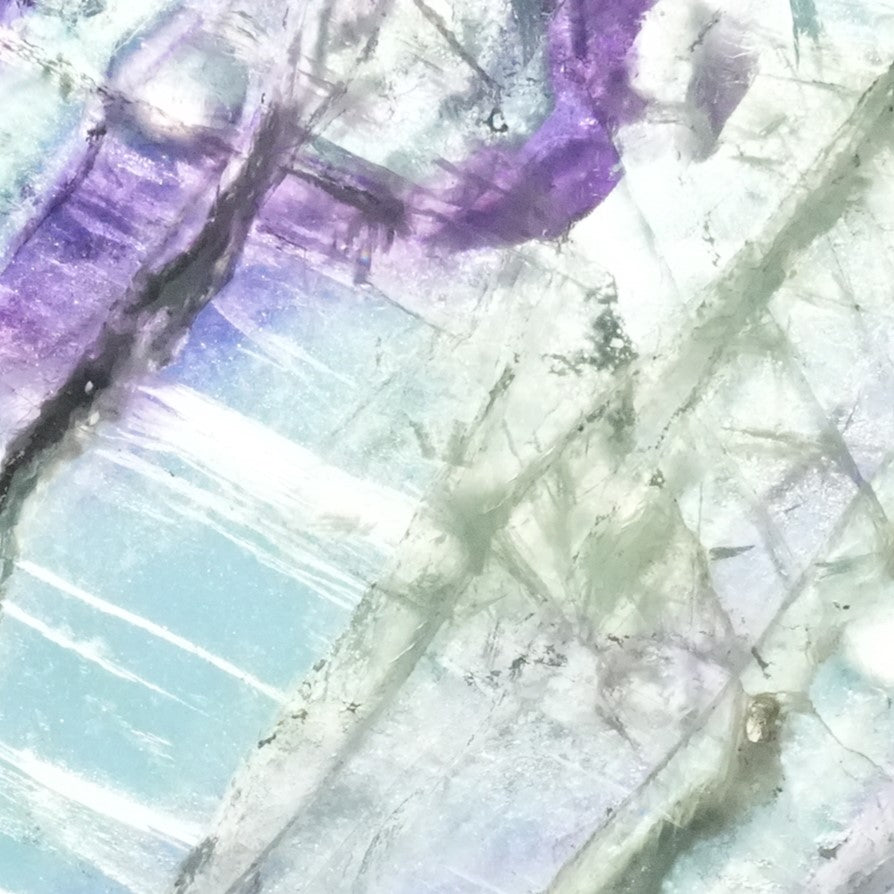 Crystal Plate　Fluorite
