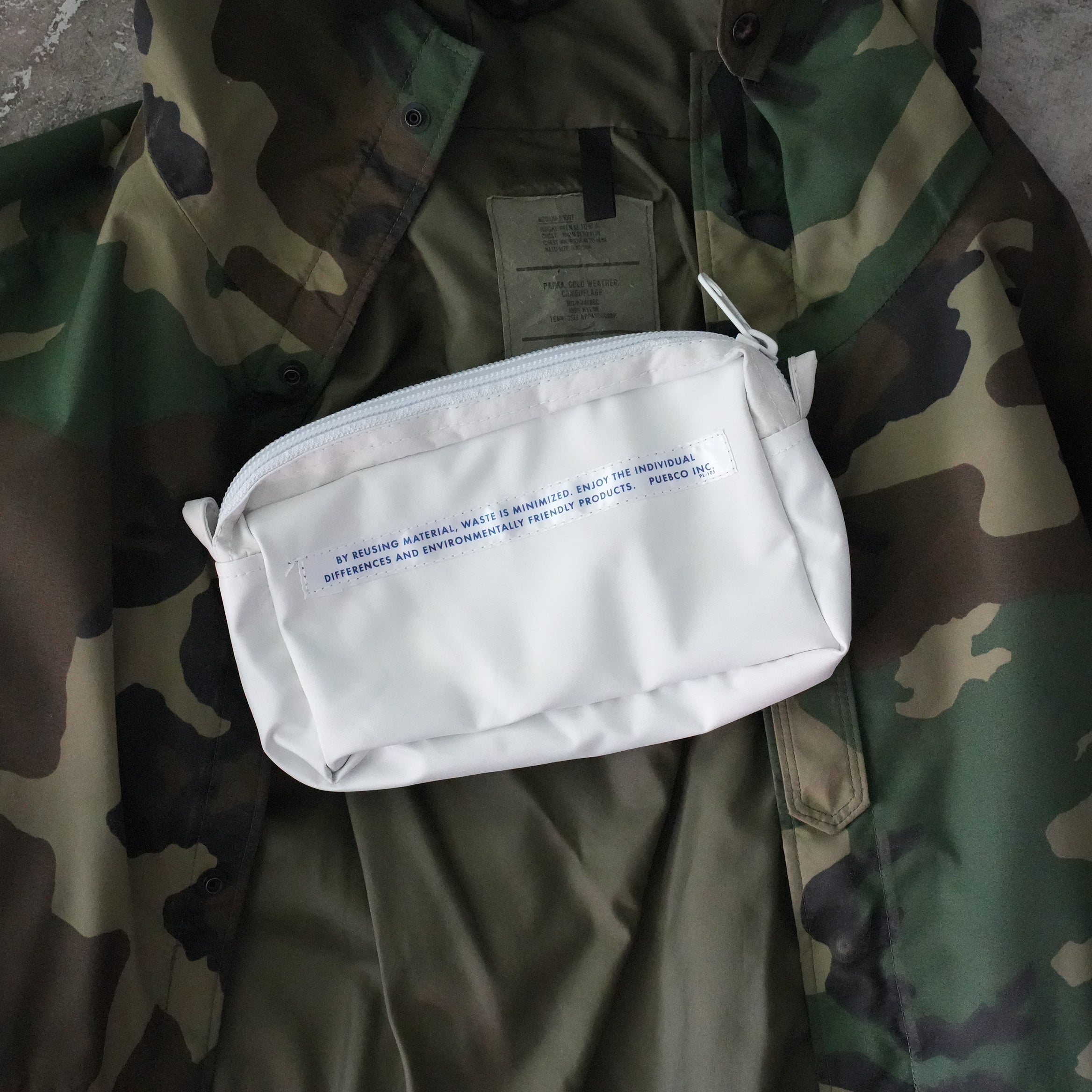 Snow Jacket Converted To Pouch