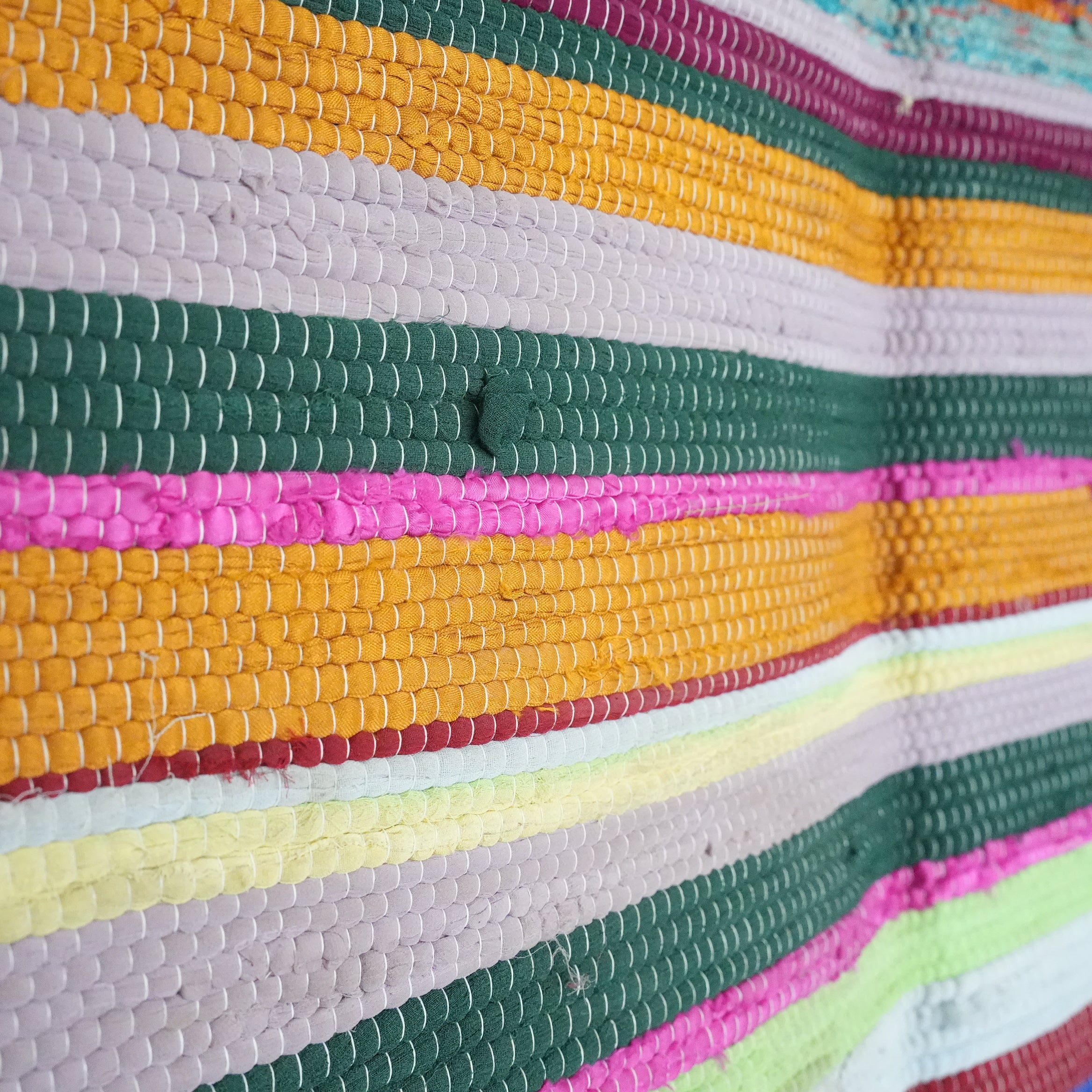 SCRAP FABRIC RUG D