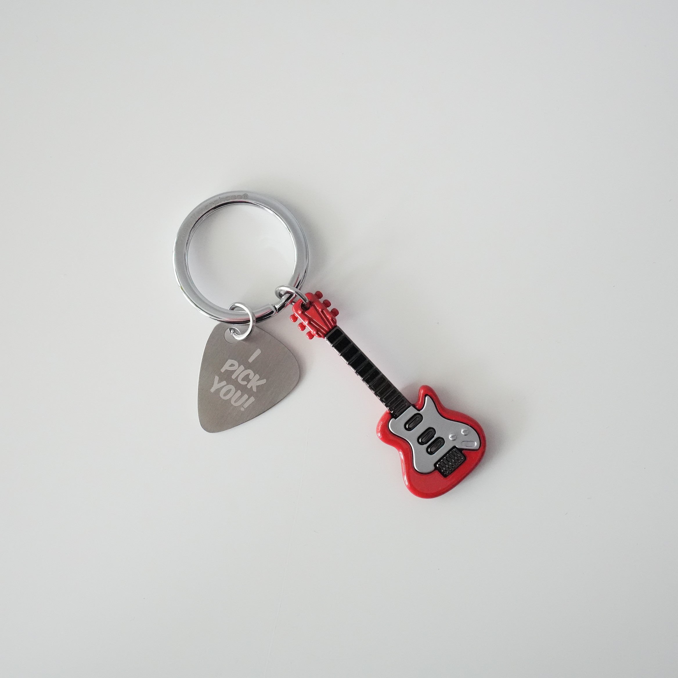 METAL KEY RING 　GUITAR