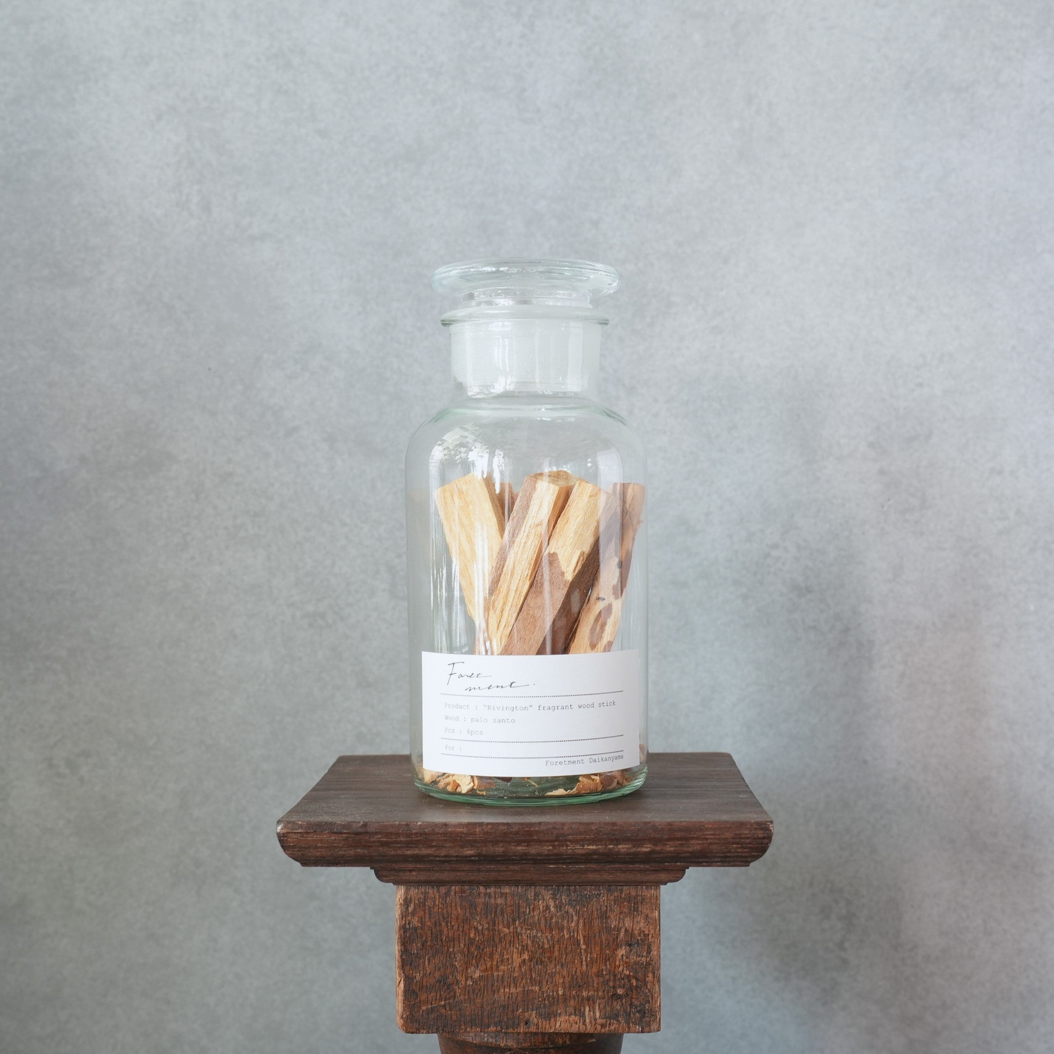 RIVINGTON palo santo bottle