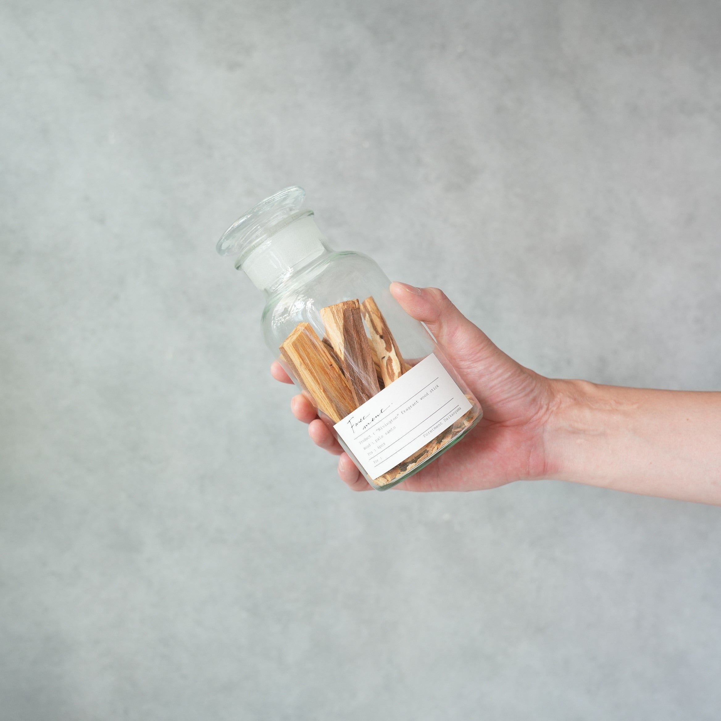 RIVINGTON palo santo bottle