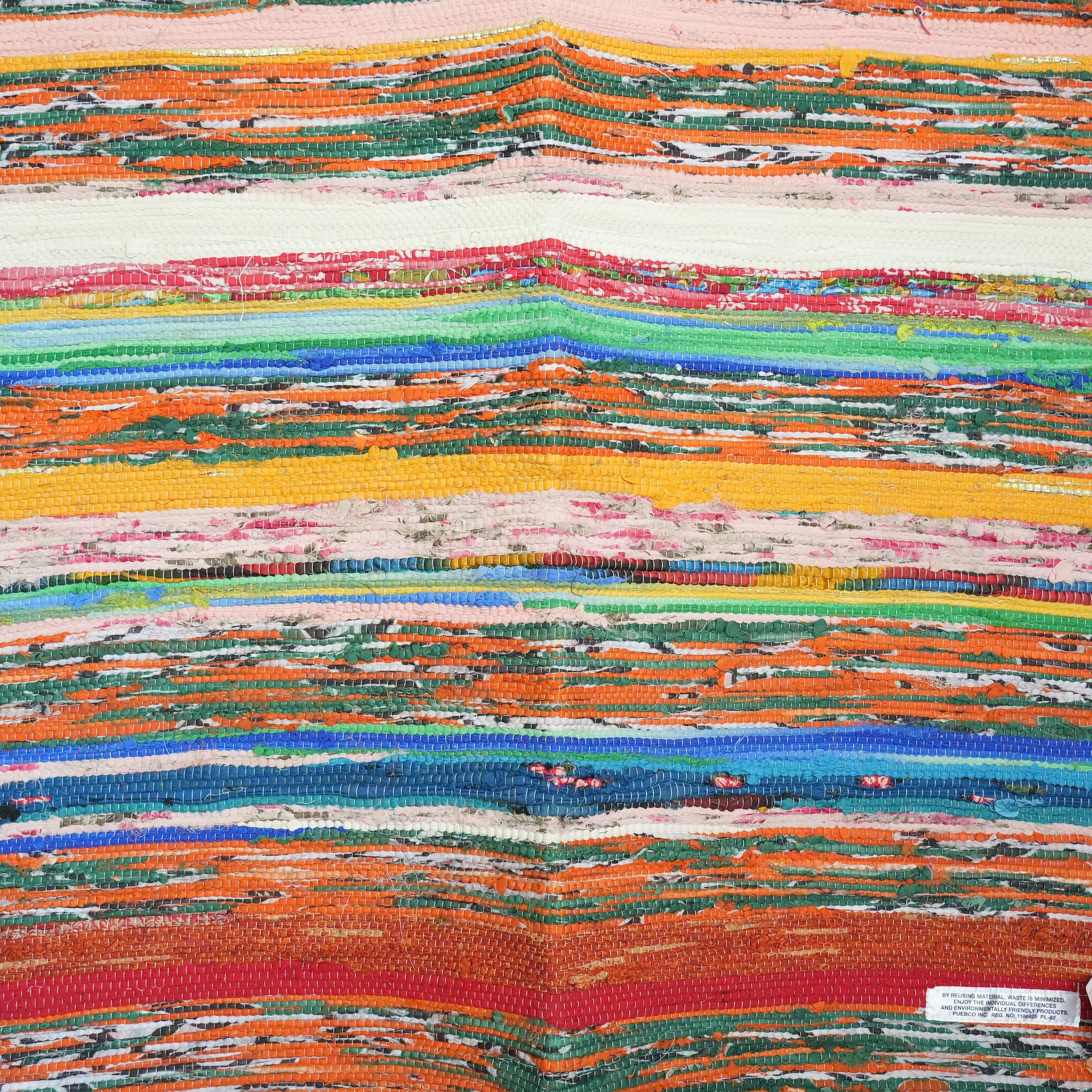 SCRAP FABRIC RUG A