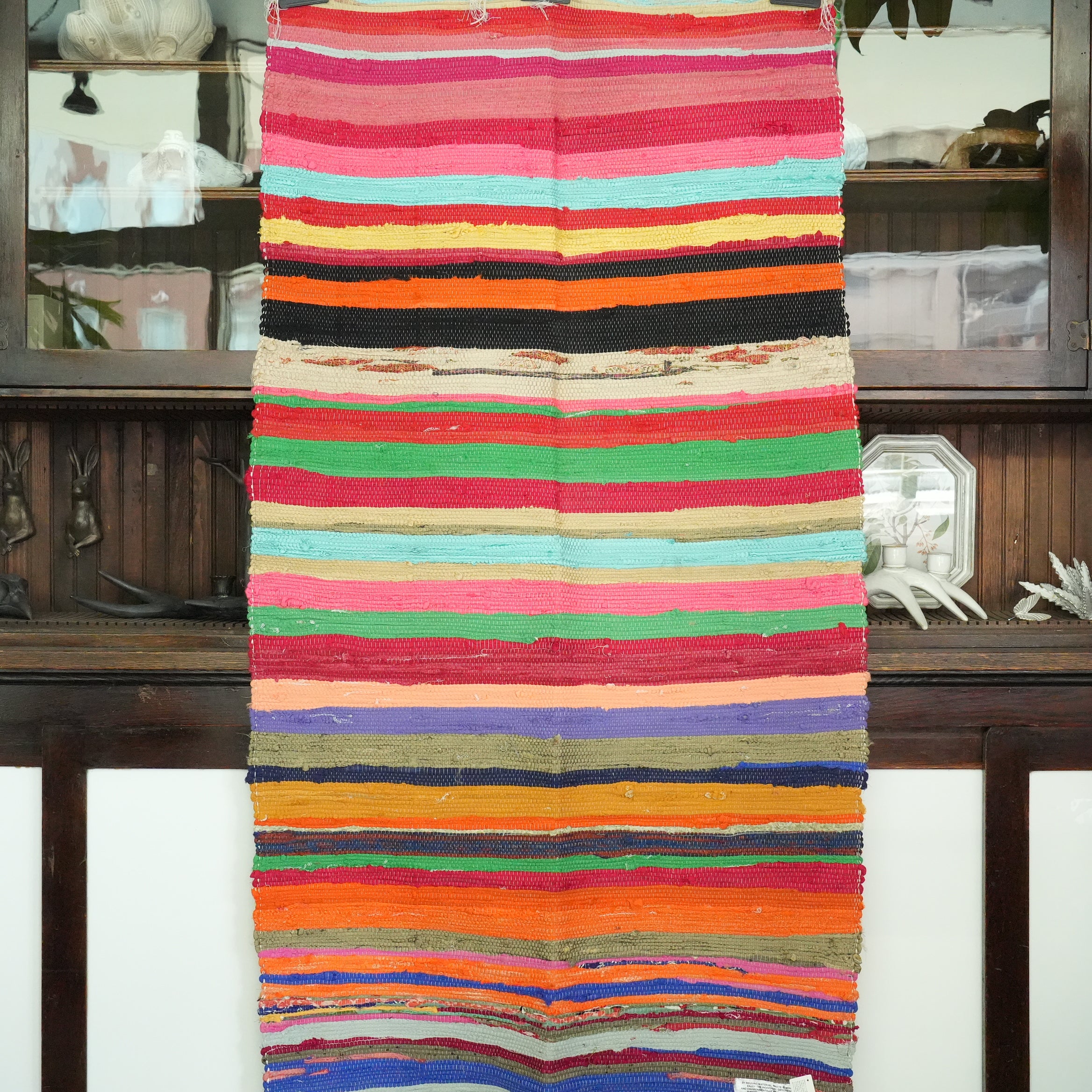 SCRAP FABRIC RUG E