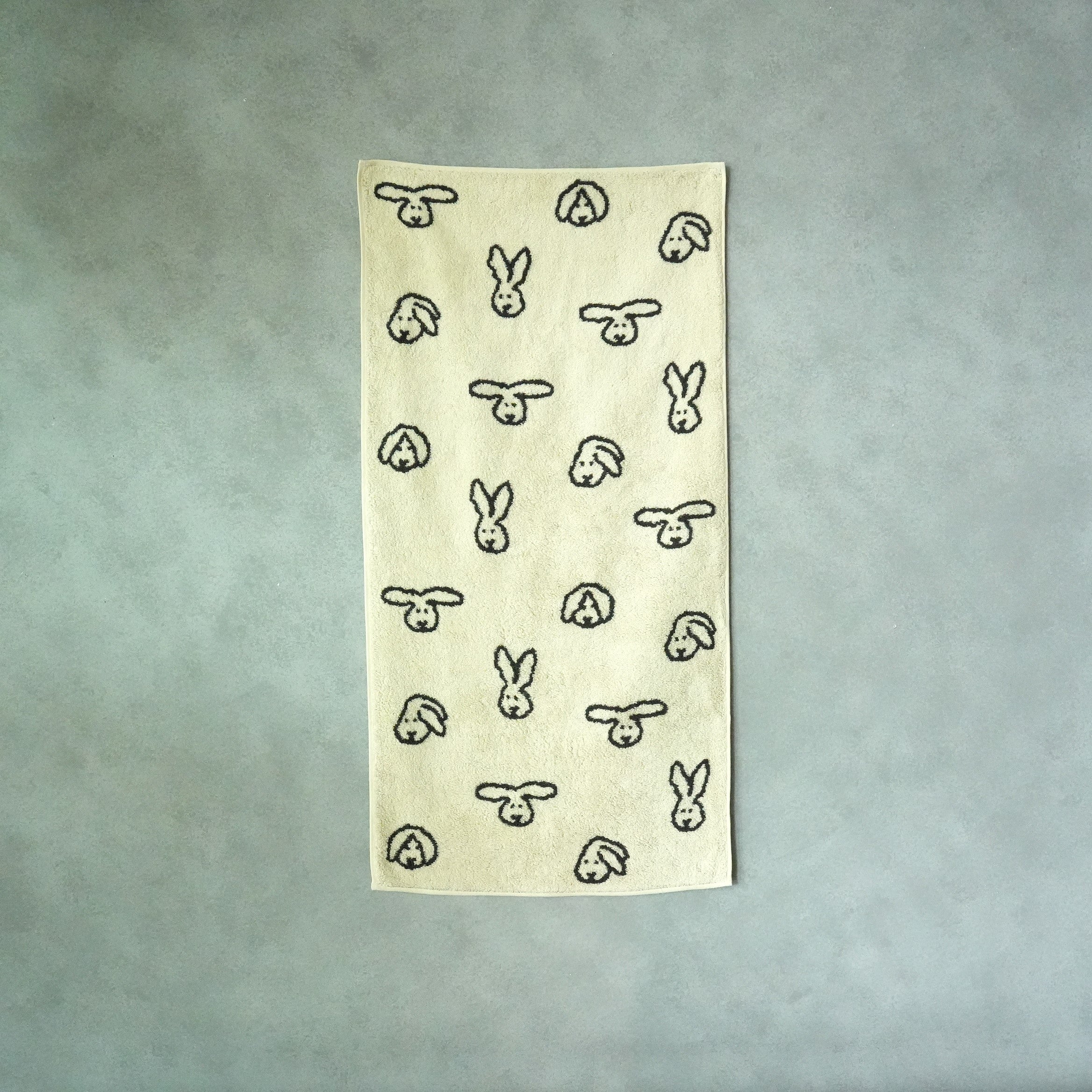 Warmgrey Tail FACE TOWEL